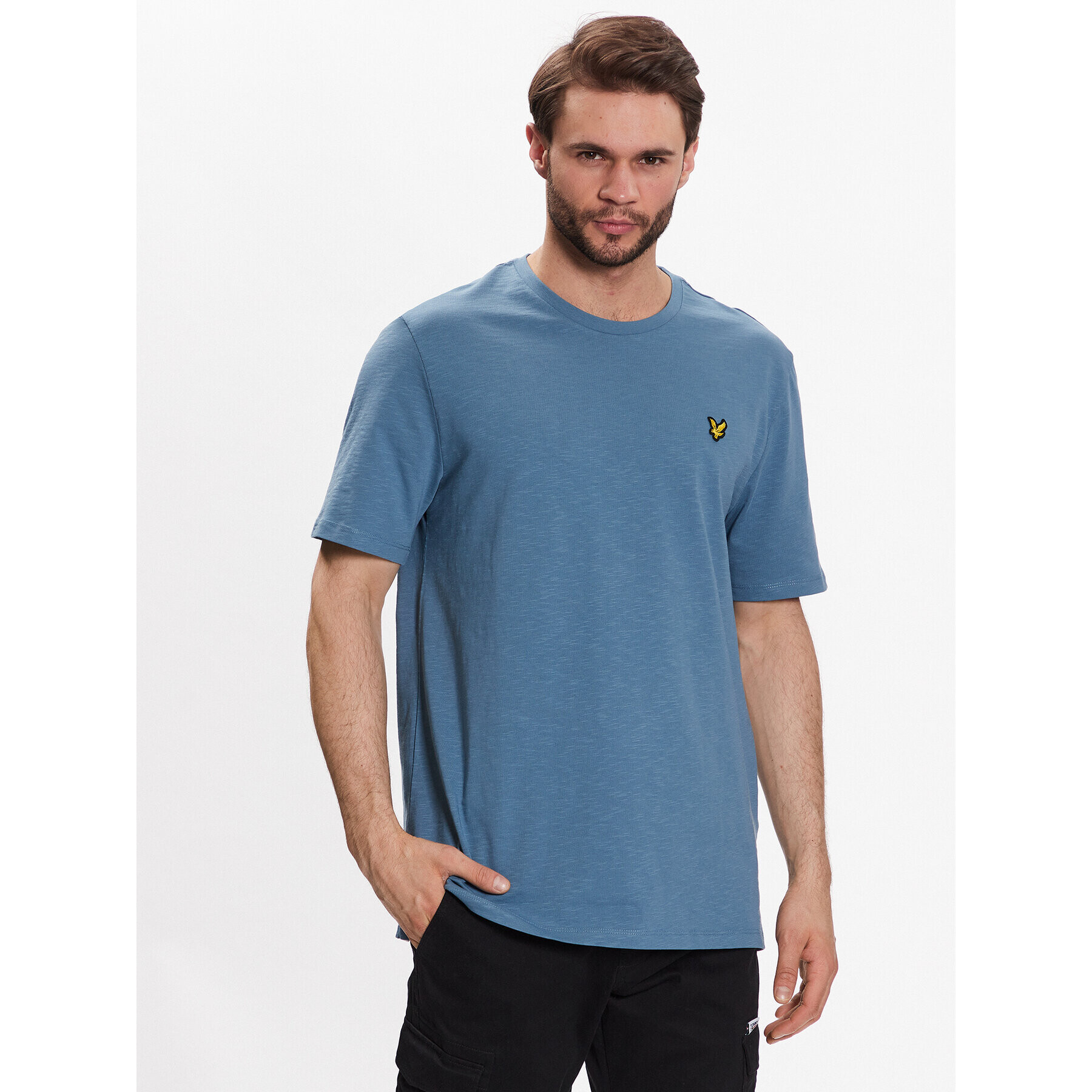 Lyle & Scott Тишърт SLUB T SHIRT TS1804V Син Regular Fit - Pepit.bg