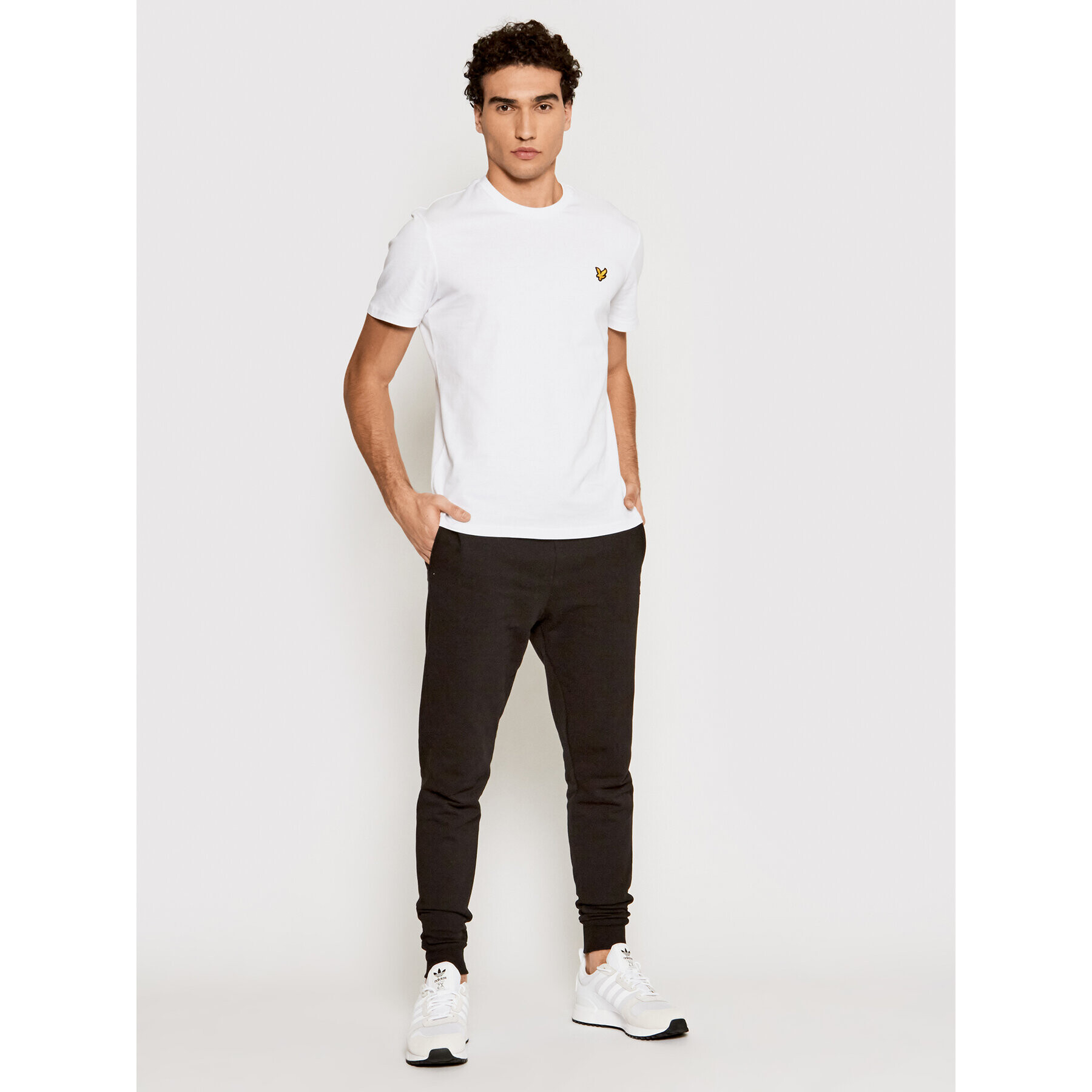 Lyle & Scott Тишърт TS400V Бял Regular Fit - Pepit.bg