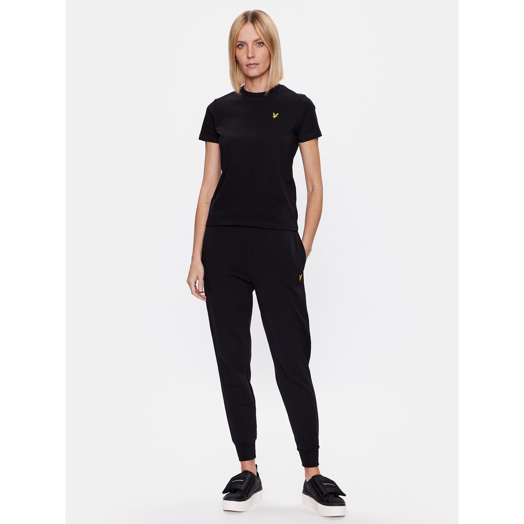 Lyle & Scott Тишърт TSW1700V Черен Regular Fit - Pepit.bg