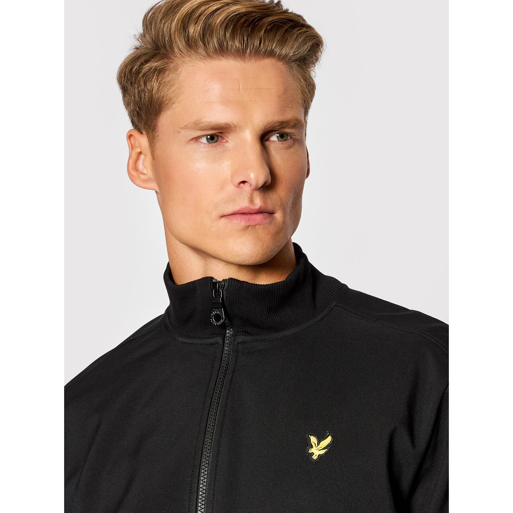 Lyle & Scott Яке бомбър Zip Trough Funnel Neck ML604VTR Черен Regular Fit - Pepit.bg