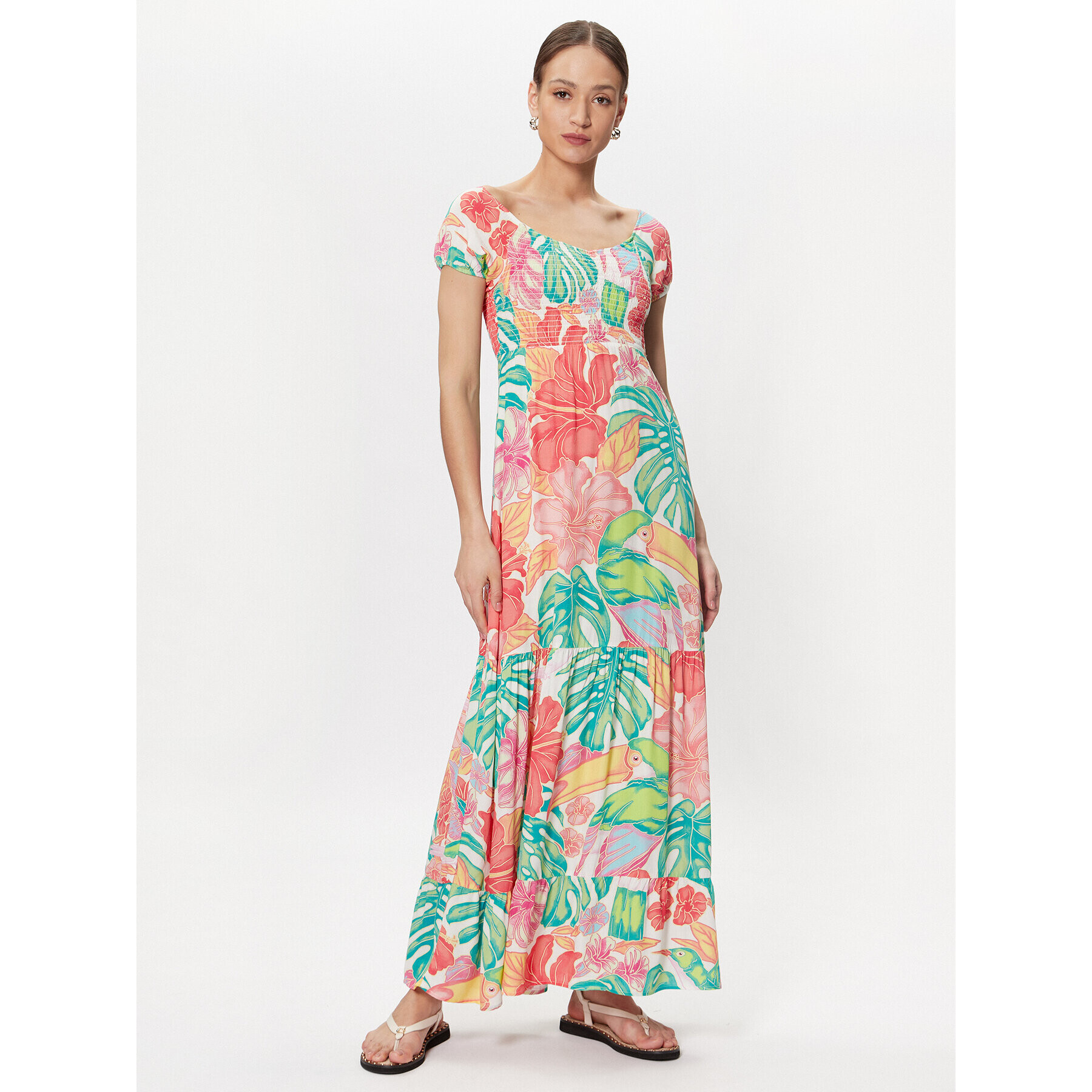 Maaji Лятна рокля 2030CLD001 Цветен Regular Fit - Pepit.bg