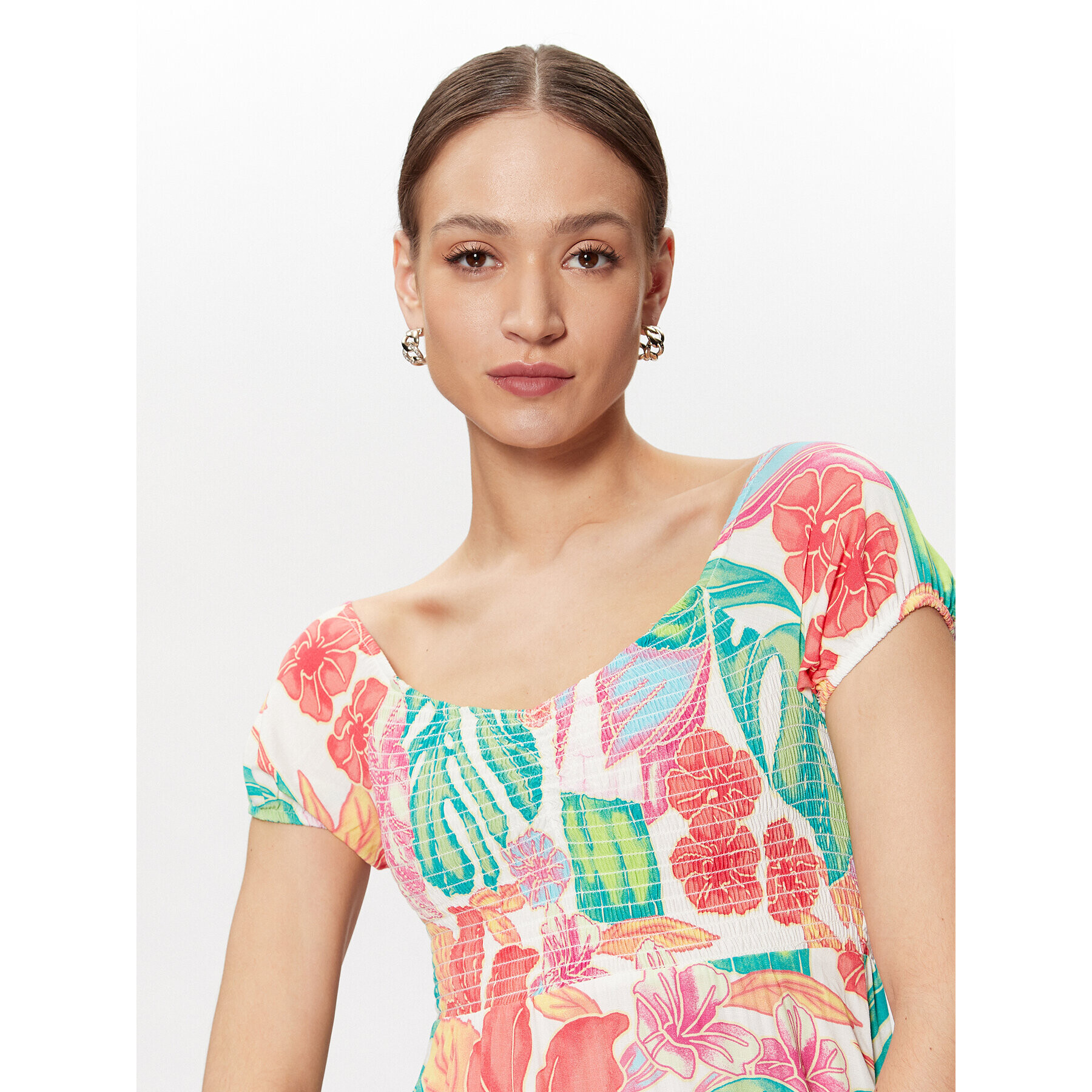 Maaji Лятна рокля 2030CLD001 Цветен Regular Fit - Pepit.bg