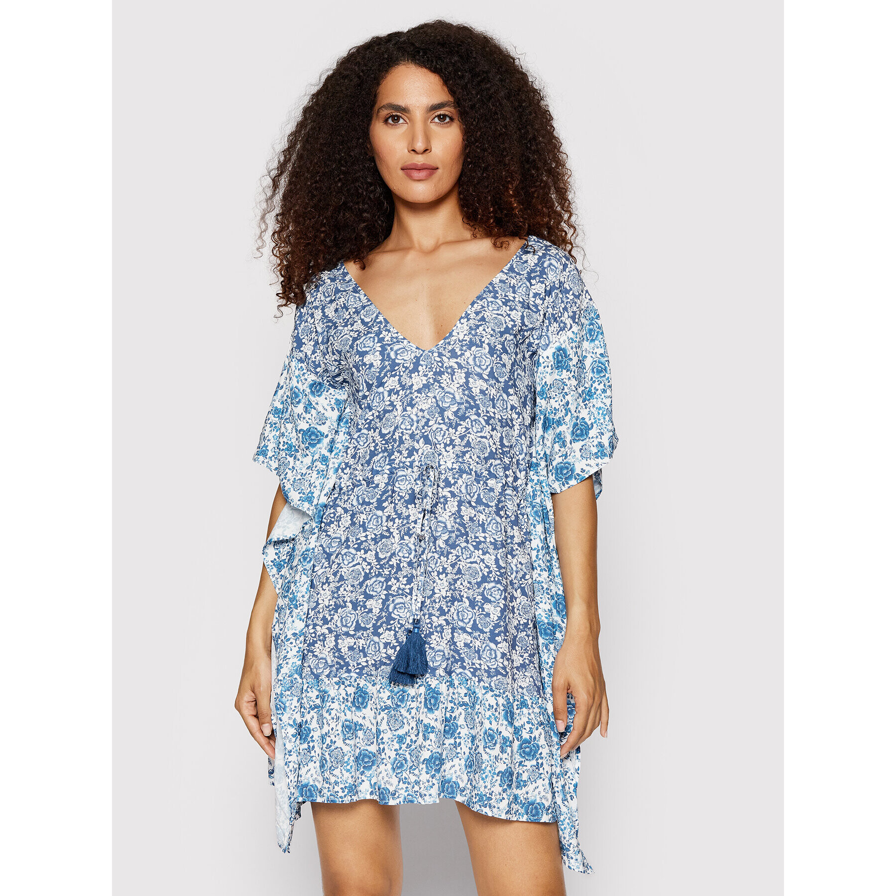 Maaji Лятна рокля 1814CPO603 Син Relaxed Fit - Pepit.bg
