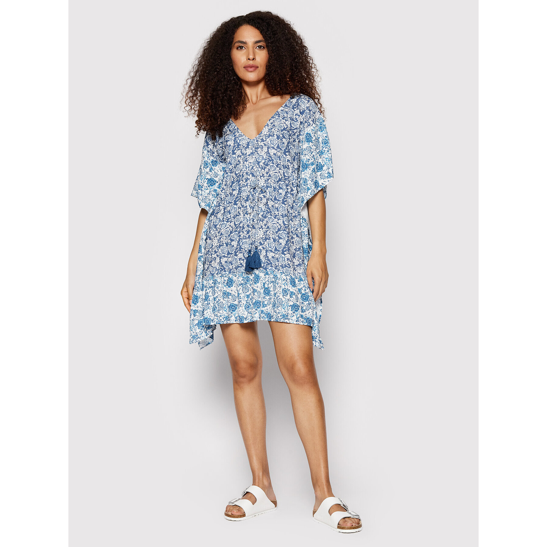 Maaji Лятна рокля 1814CPO603 Син Relaxed Fit - Pepit.bg