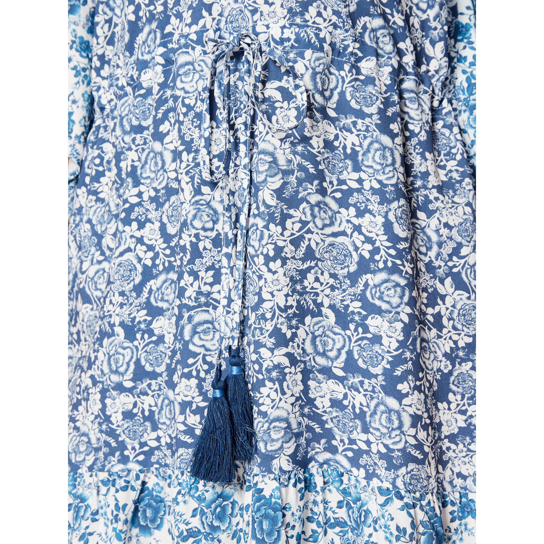 Maaji Лятна рокля 1814CPO603 Син Relaxed Fit - Pepit.bg