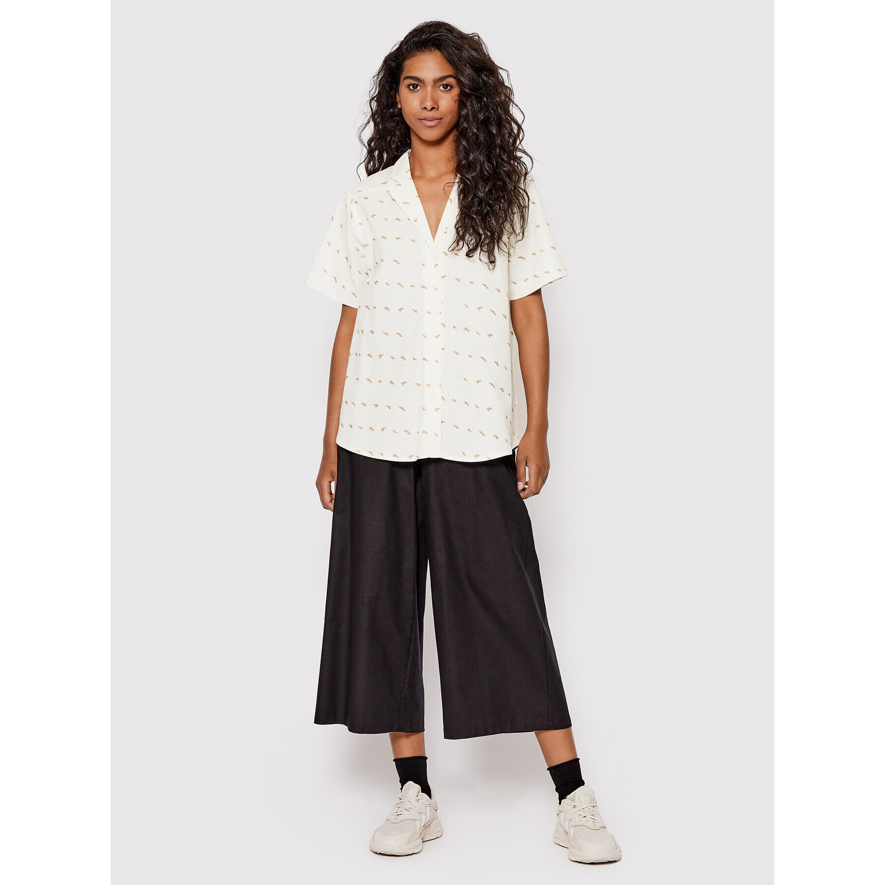 Makia Риза Sointu W61009 Бял Relaxed Fit - Pepit.bg