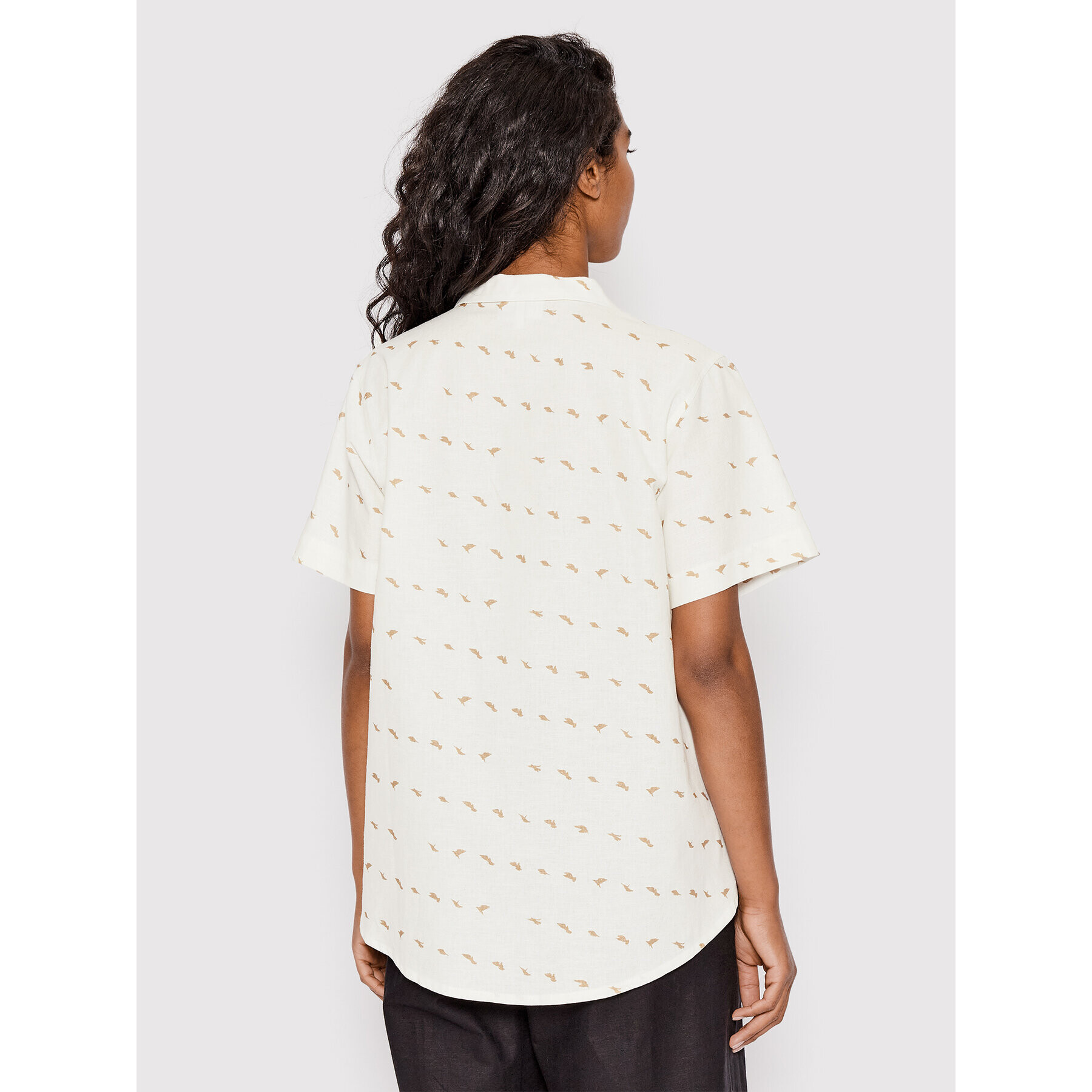 Makia Риза Sointu W61009 Бял Relaxed Fit - Pepit.bg