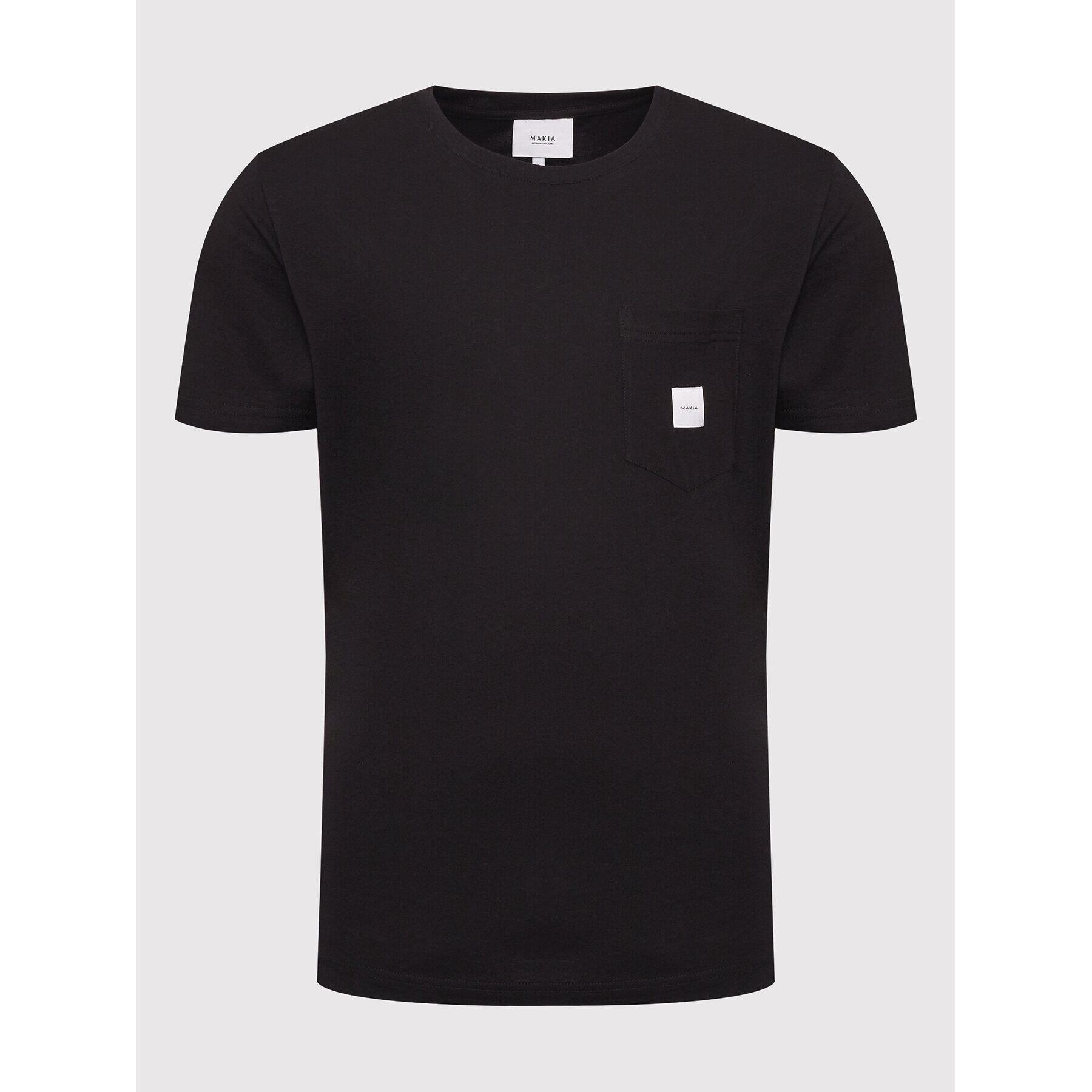 Makia Тишърт Square Pocket M24041 Черен Regular Fit - Pepit.bg
