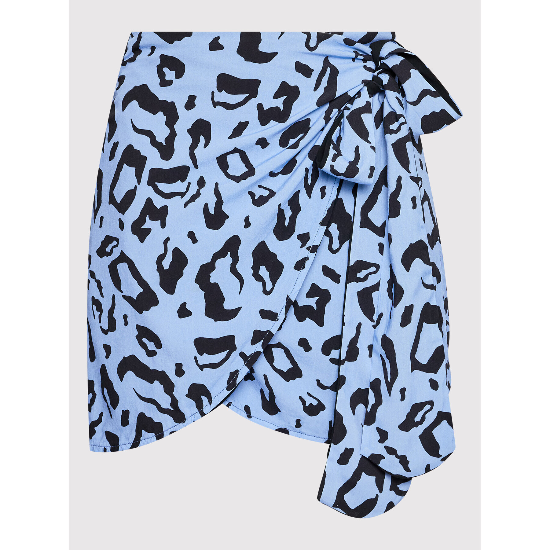 Malai Мини пола Blue Ocelot Nyomi C76123 Син Regular Fit - Pepit.bg