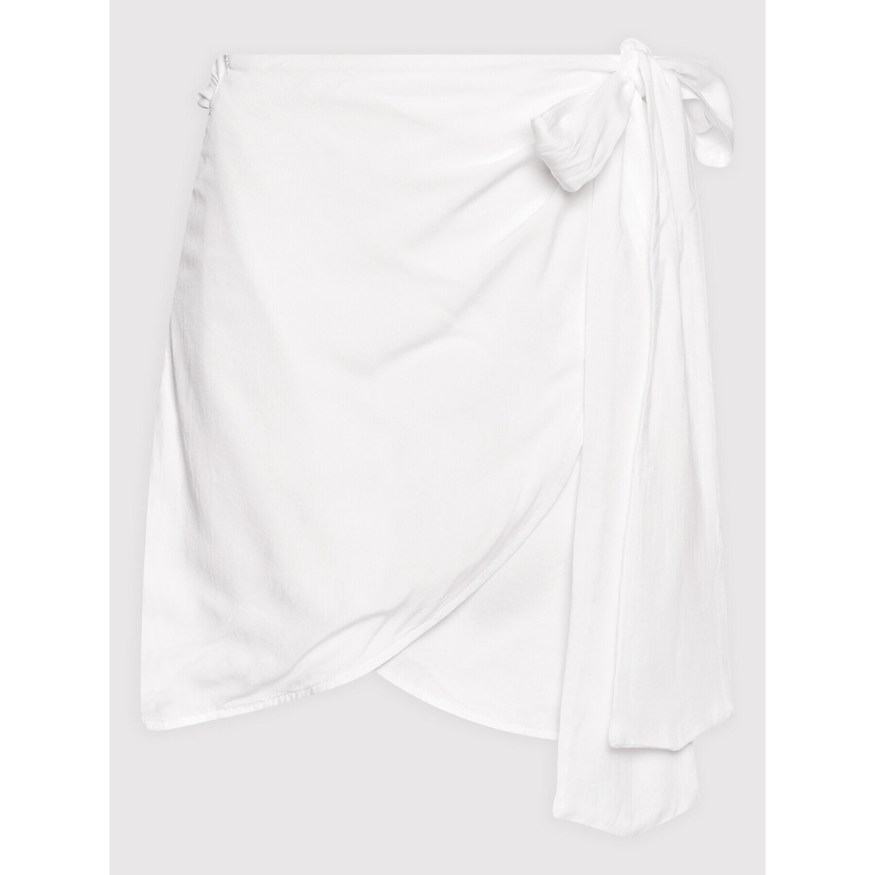 Malai Мини пола Nyomi C76002 Бял Regular Fit - Pepit.bg