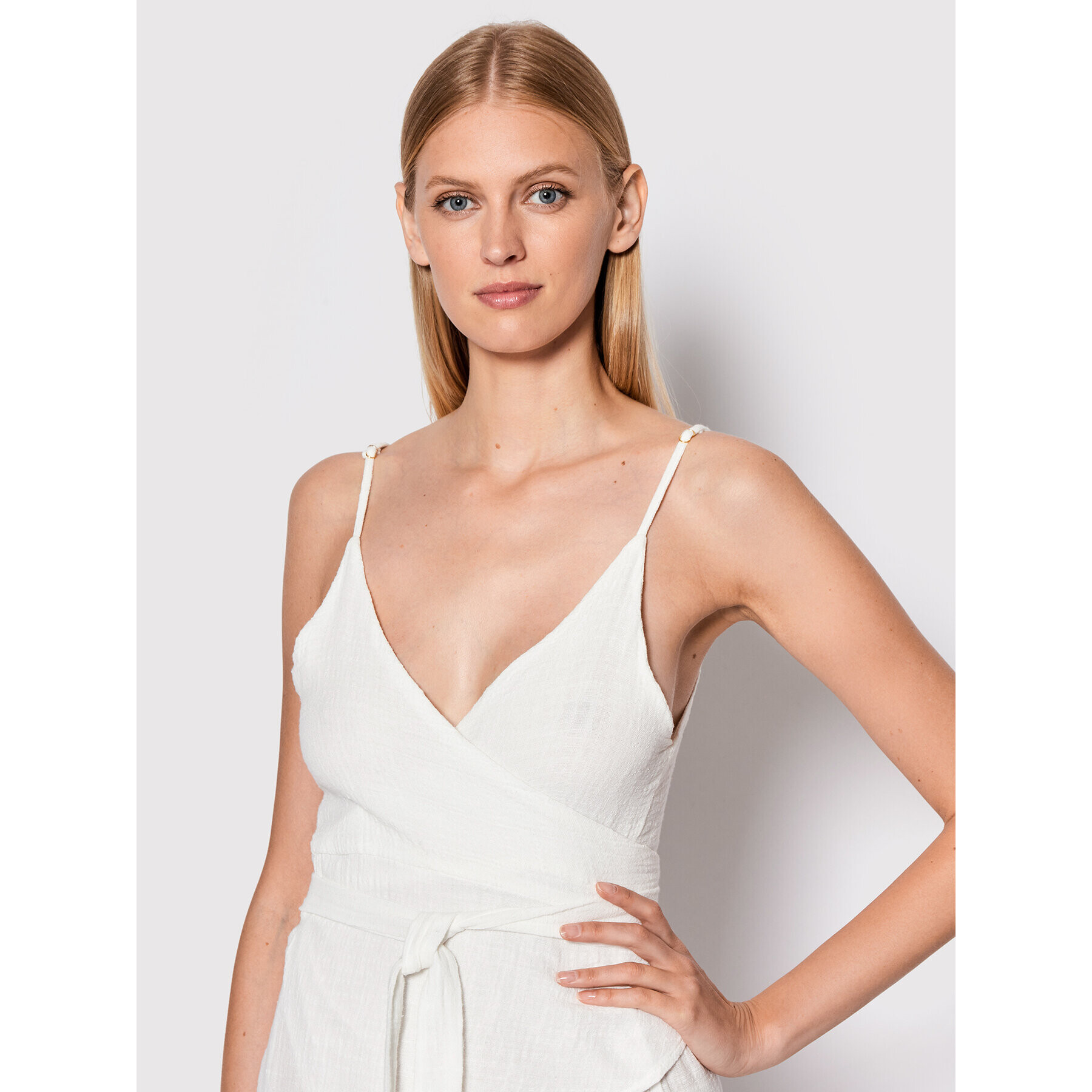 Malai Плажна рокля Mar C83002 Бял Regular Fit - Pepit.bg