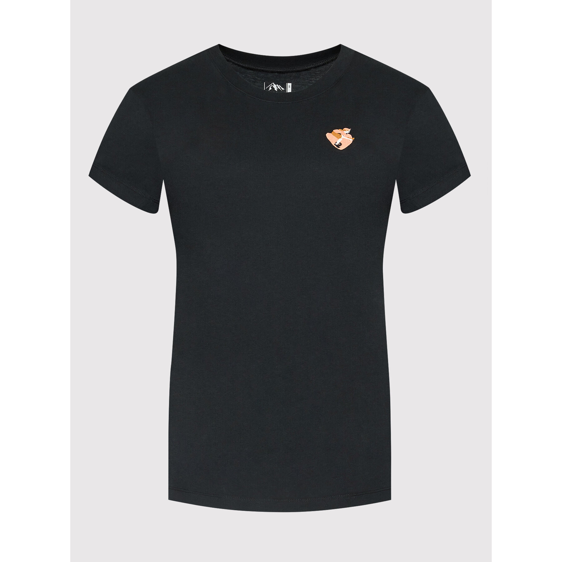 Maloja Тишърт SalonetaM. 33406-1-8622 Черен Regular Fit - Pepit.bg