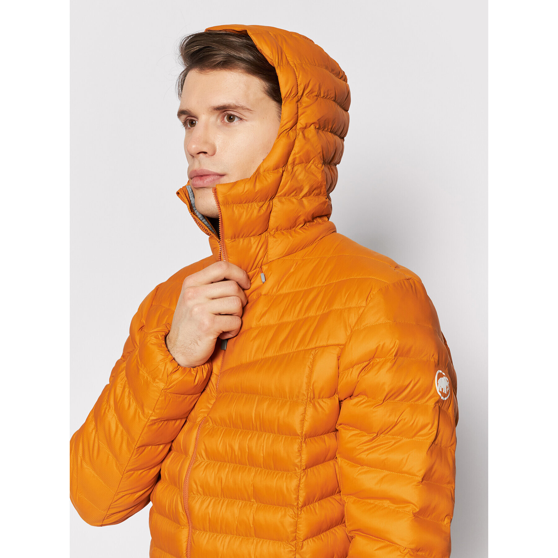 Mammut Пухено яке Albula 1013-01780-2230-115 Оранжев Regular Fit - Pepit.bg