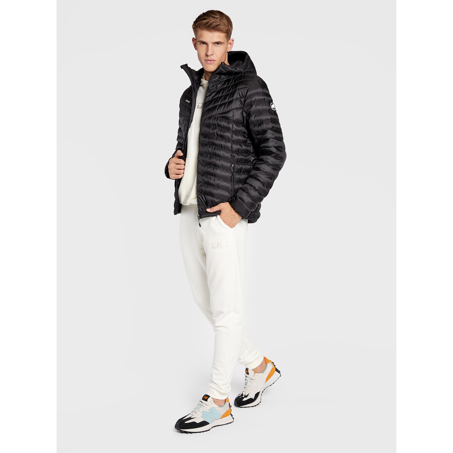Mammut Пухено яке Albula 1013-01781-0001-115 Черен Regular Fit - Pepit.bg