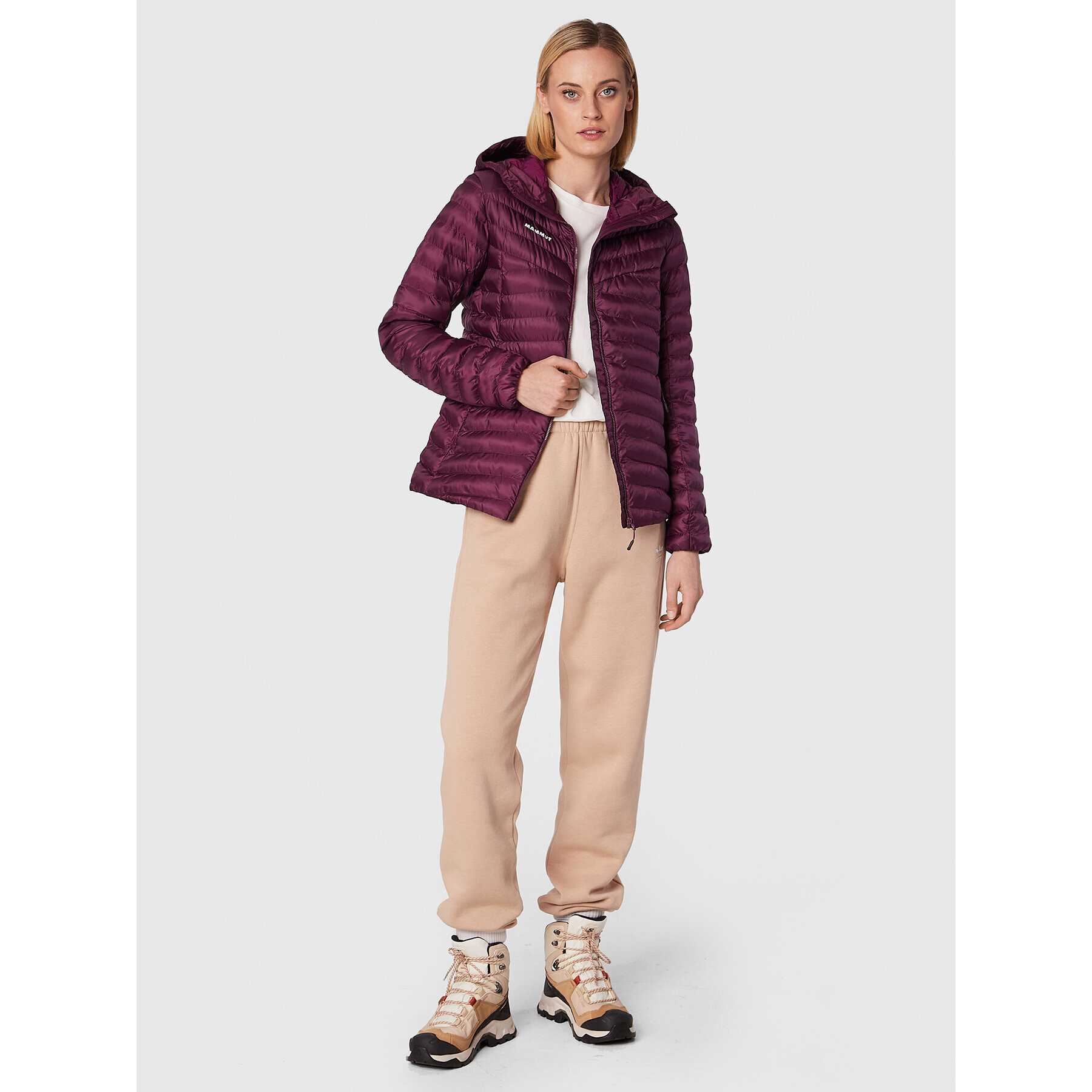 Mammut Пухено яке Albula 1013-01791-3492-113 Виолетов Regular Fit - Pepit.bg