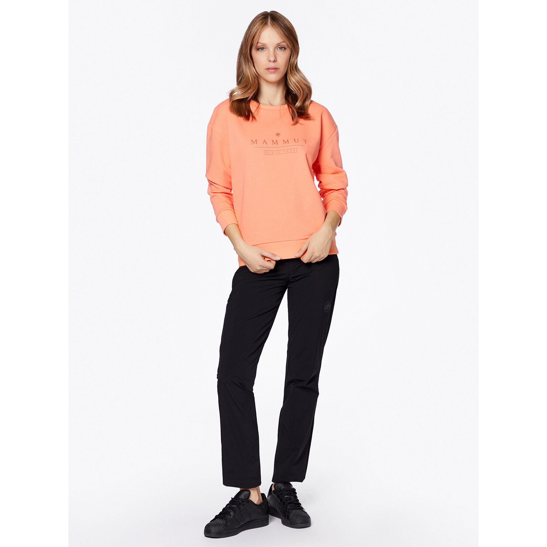 Mammut Суитшърт 1014-04070 Розов Regular Fit - Pepit.bg