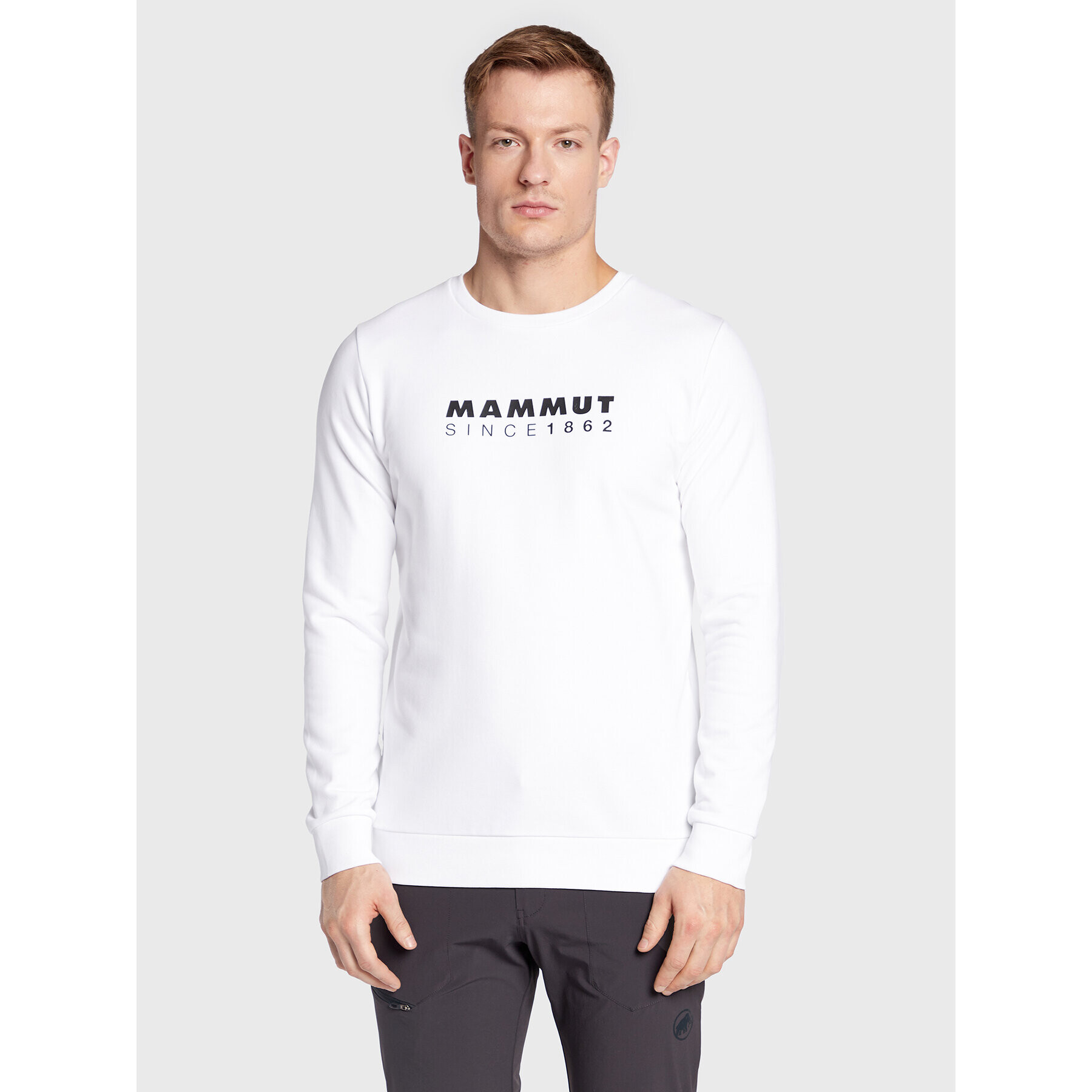 Mammut Суитшърт Core 1014-04040-0243-115 Бял Regular Fit - Pepit.bg