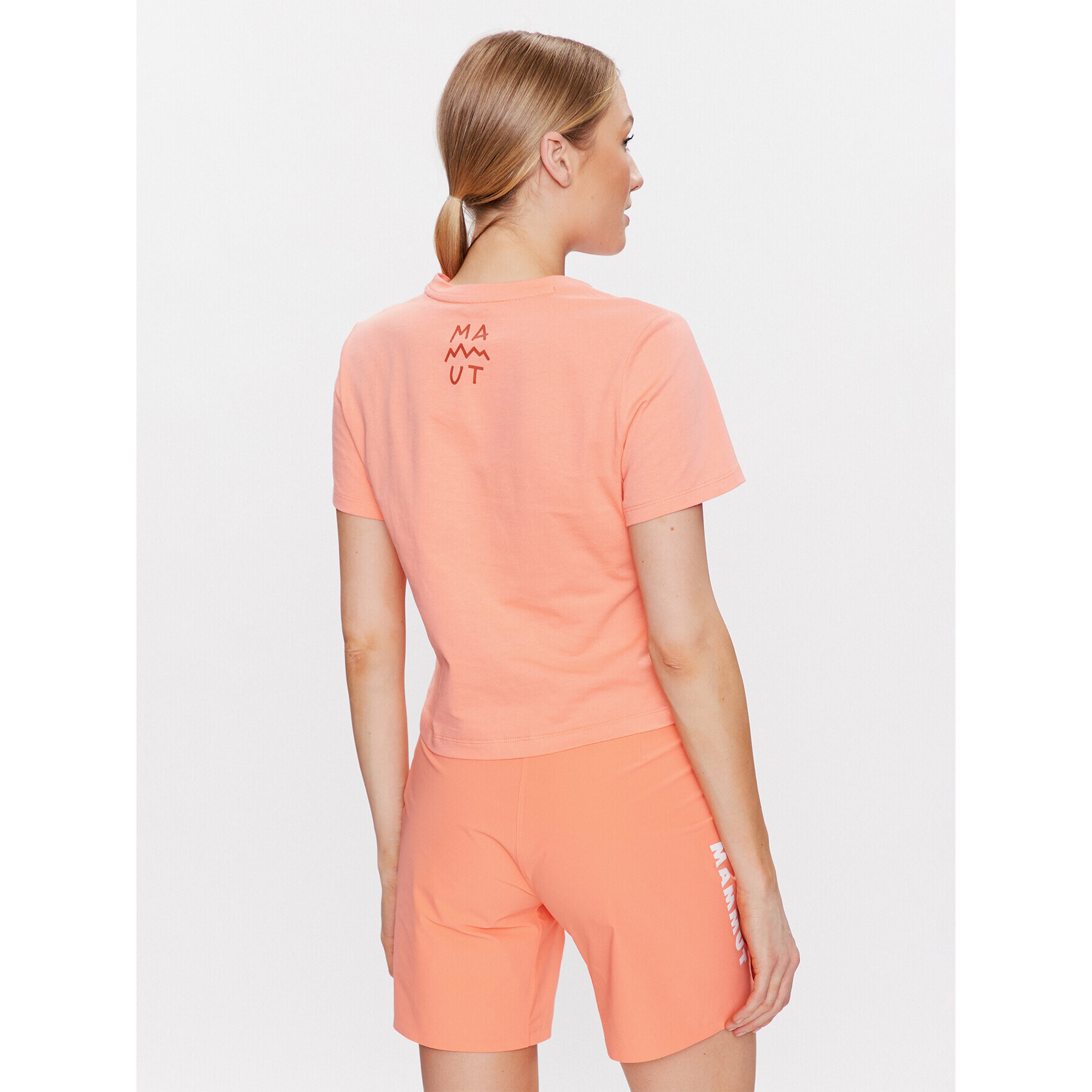 Mammut Тишърт 1017-05170 Розов Regular Fit - Pepit.bg