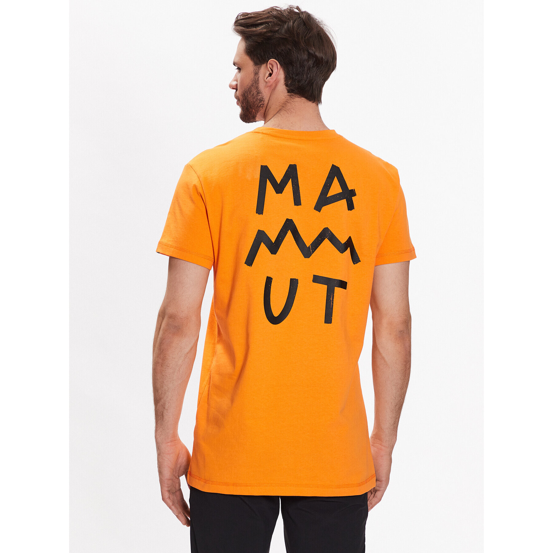 Mammut Тишърт 1017-05210 Оранжев Regular Fit - Pepit.bg