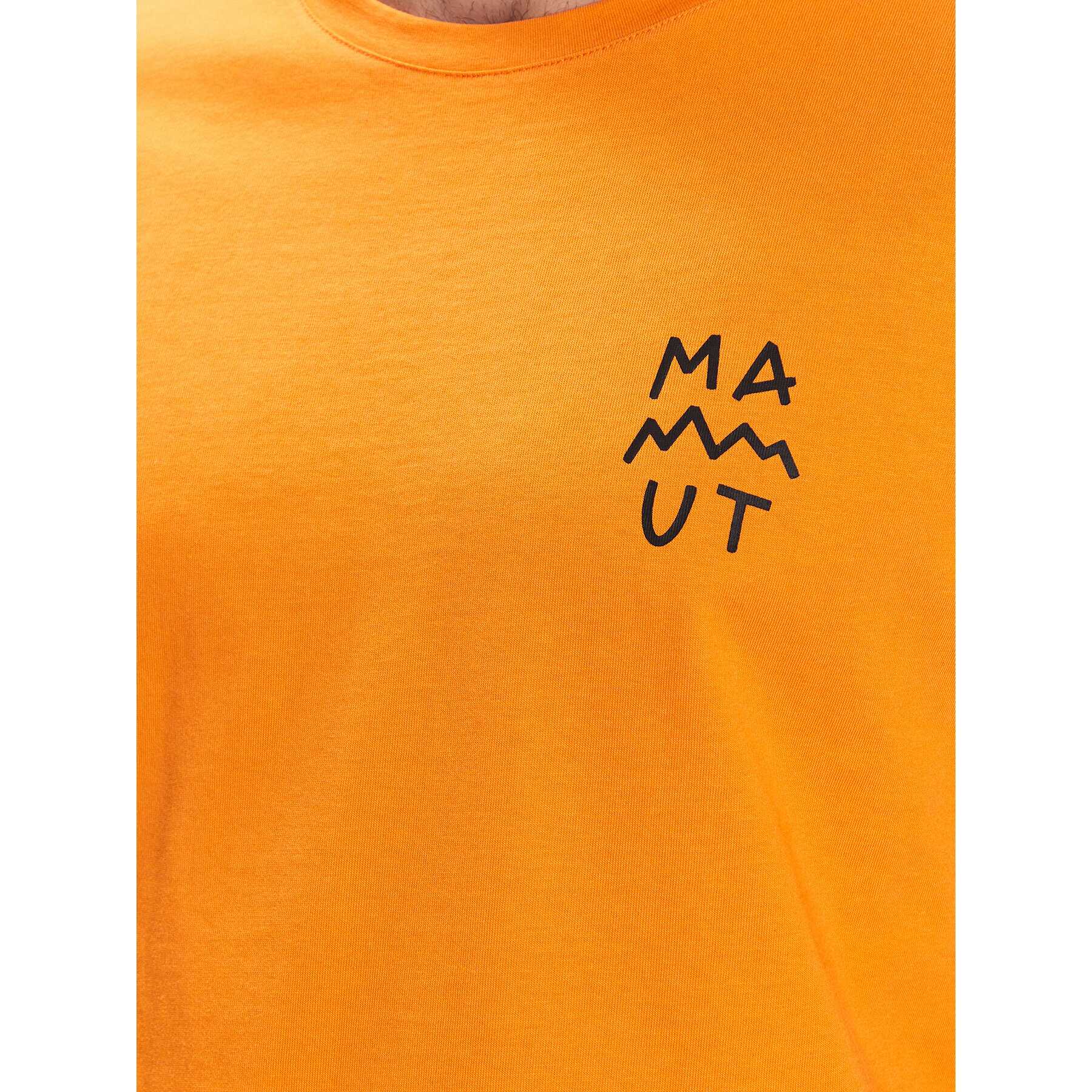 Mammut Тишърт 1017-05210 Оранжев Regular Fit - Pepit.bg
