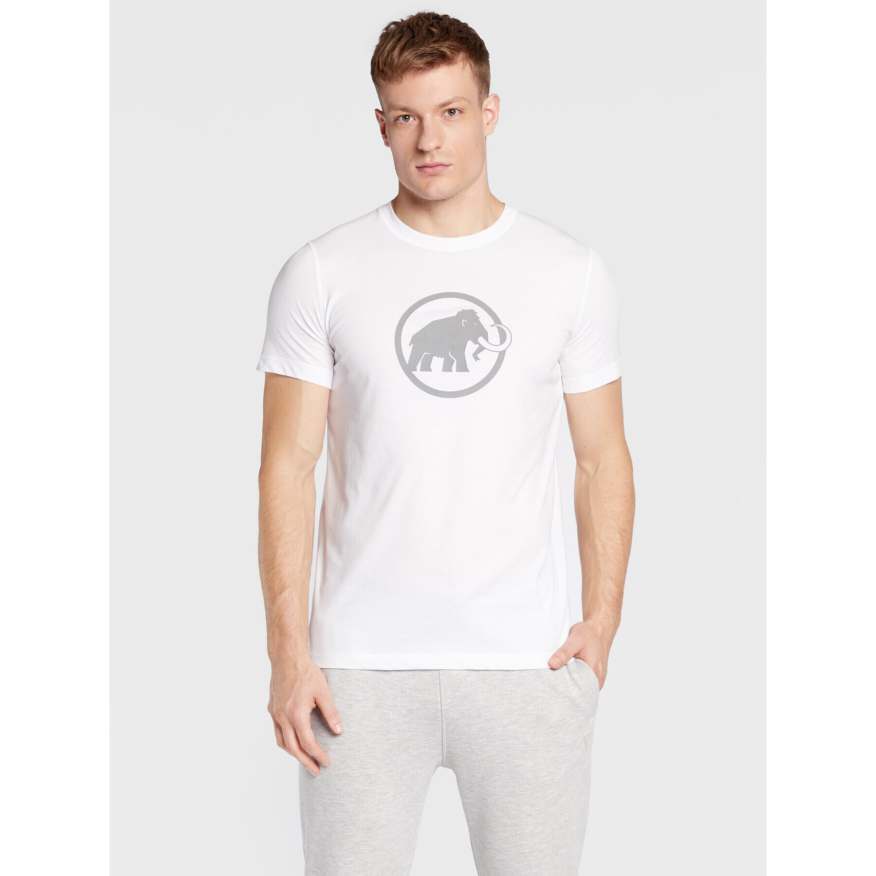 Mammut Тишърт Core 1017-04051-0243-115 Бял Regular Fit - Pepit.bg