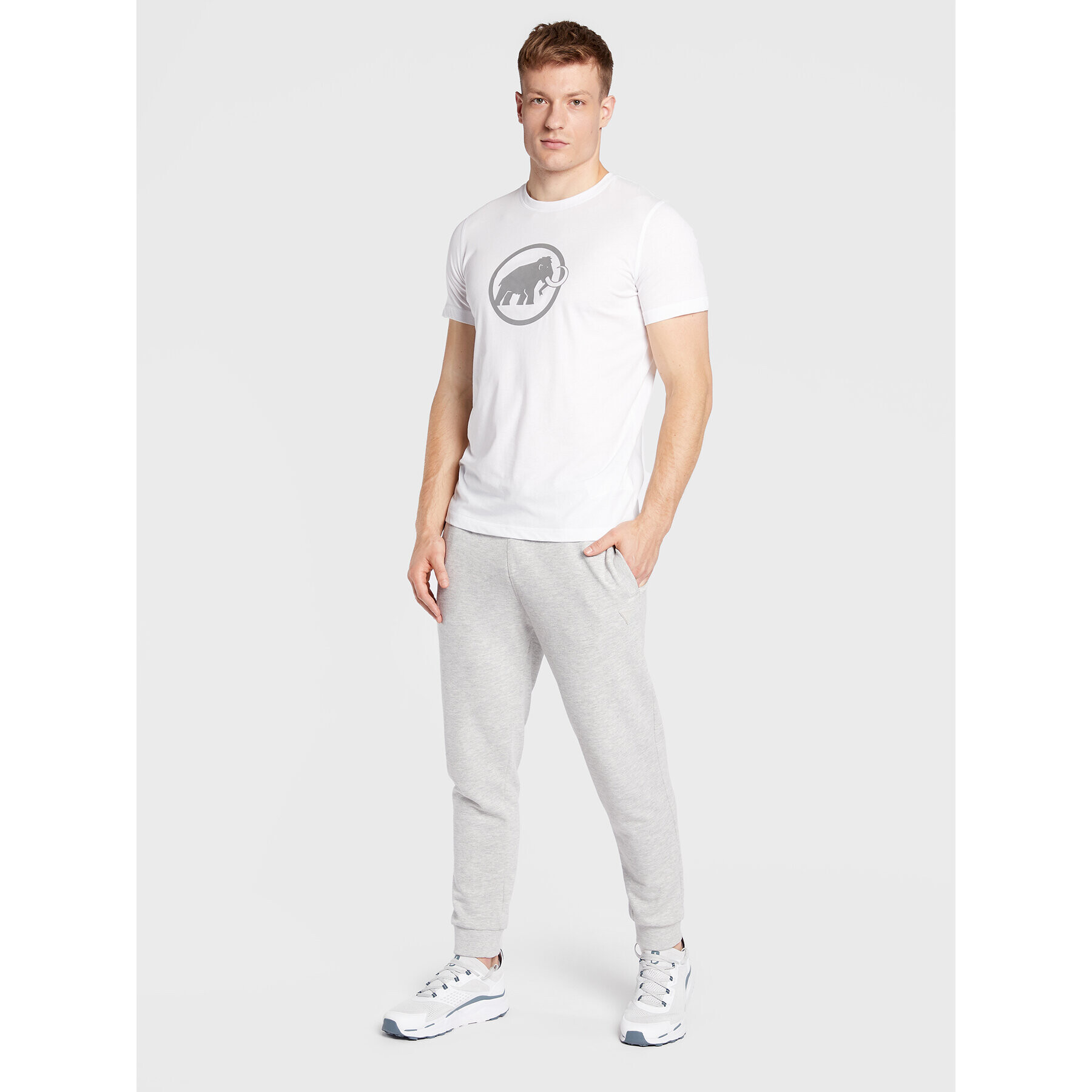 Mammut Тишърт Core 1017-04051-0243-115 Бял Regular Fit - Pepit.bg
