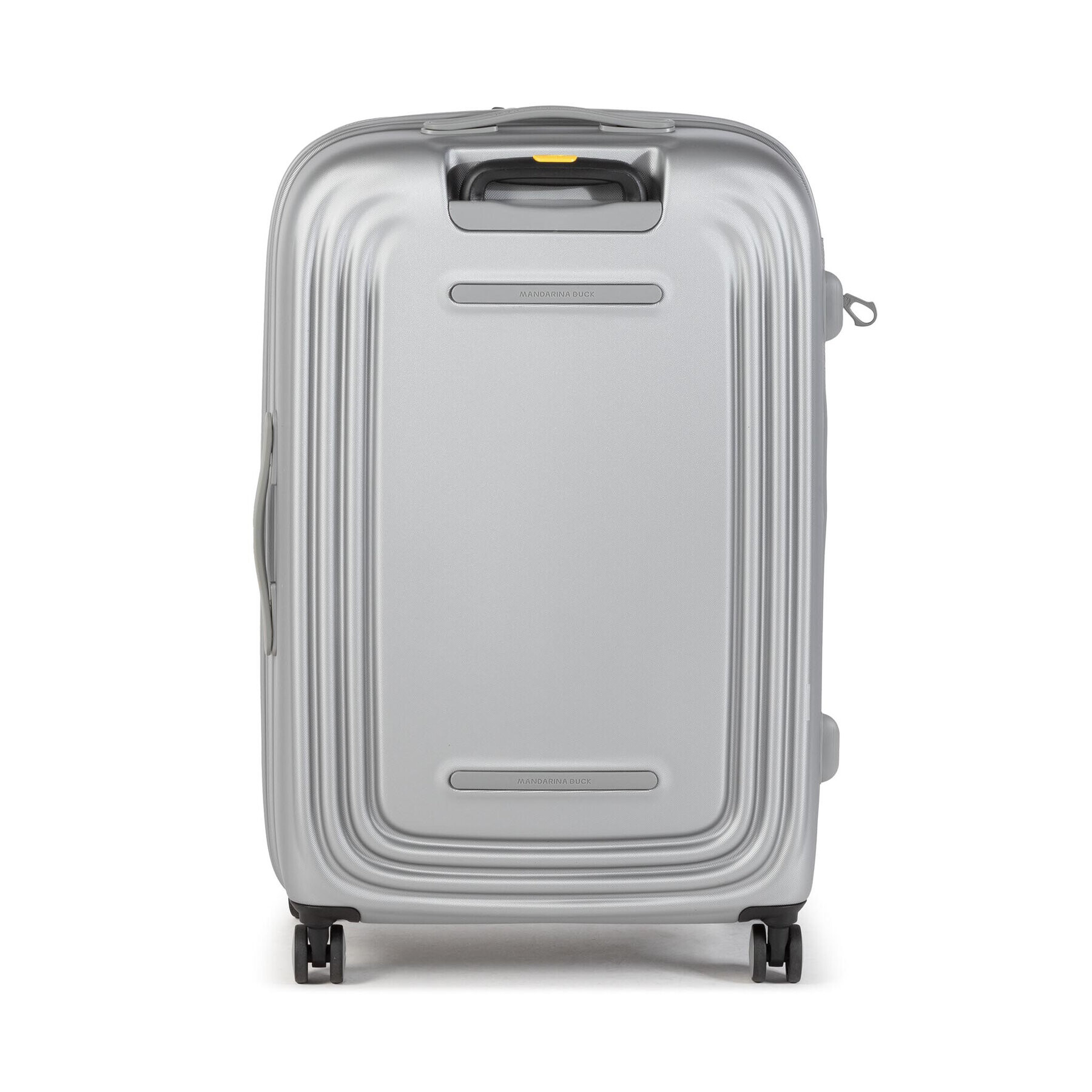 Mandarina Duck Голям твърд куфар Trolley P10SZV33466 Сребрист - Pepit.bg