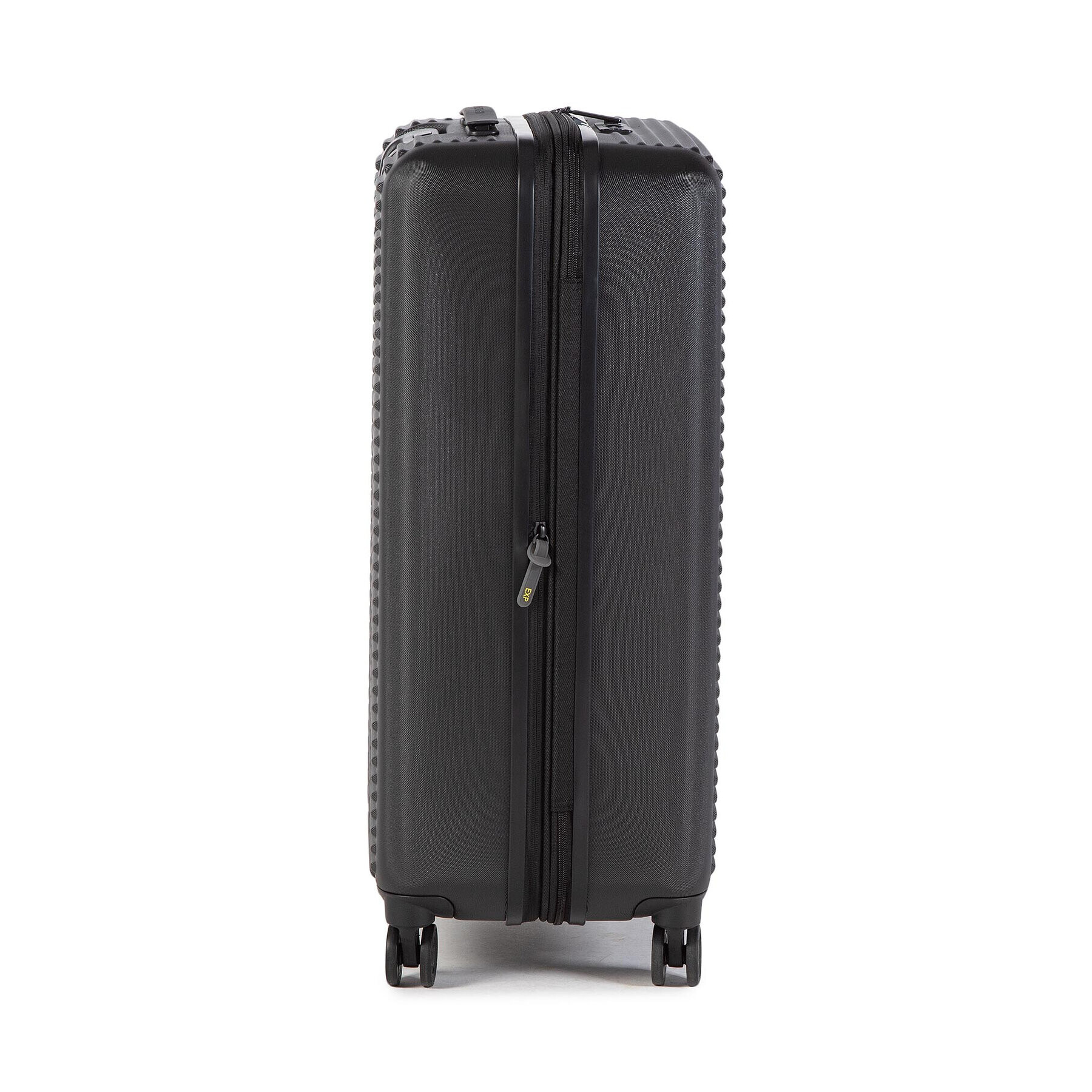 Mandarina Duck Среден твърд куфар Tank Case P10FSV23651 Черен - Pepit.bg