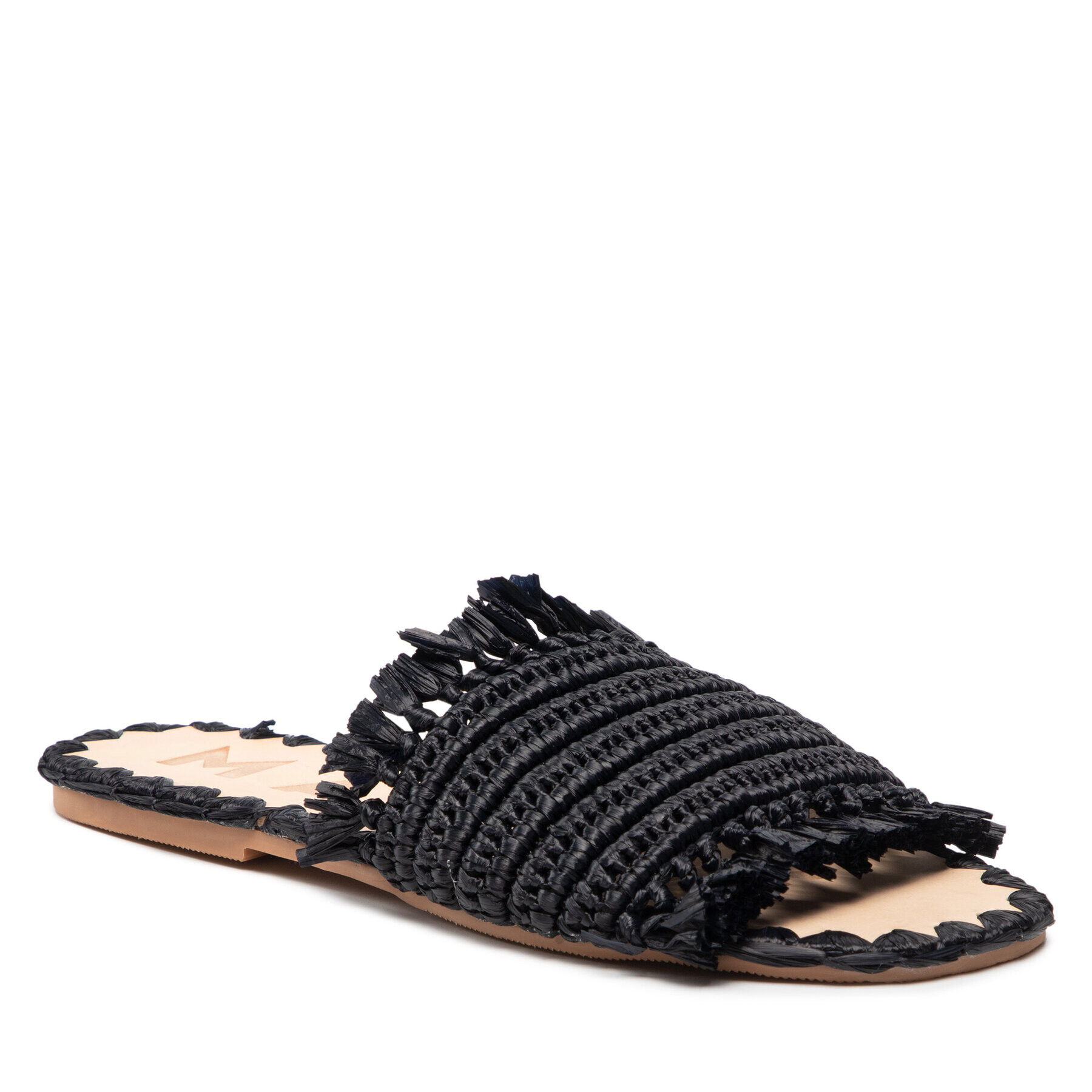 Manebi Чехли Leather Sandal S 4.7 Y0 Черен - Pepit.bg