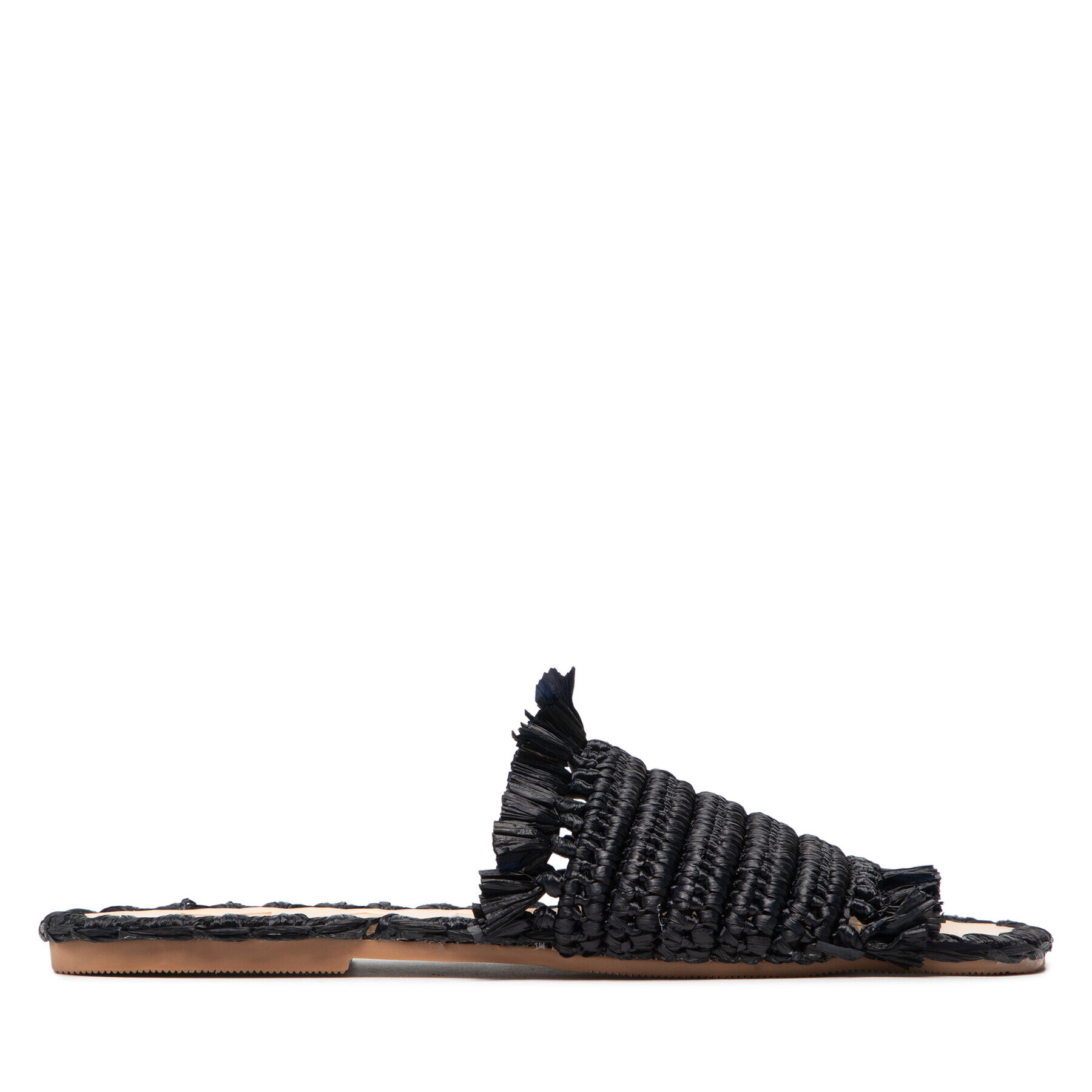 Manebi Чехли Leather Sandal S 4.7 Y0 Черен - Pepit.bg