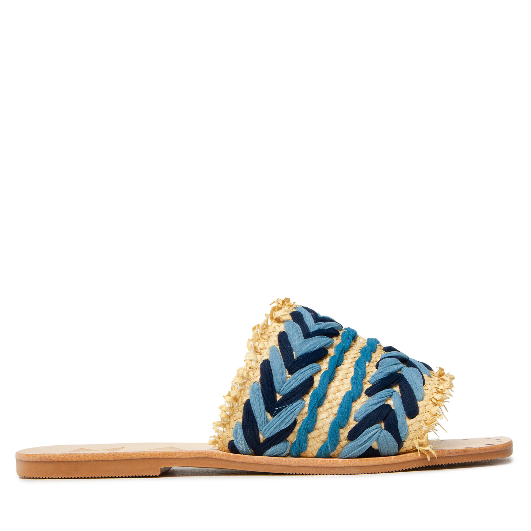 Manebi Чехли Leather Sandals S 1.4 Y0 Син - Pepit.bg