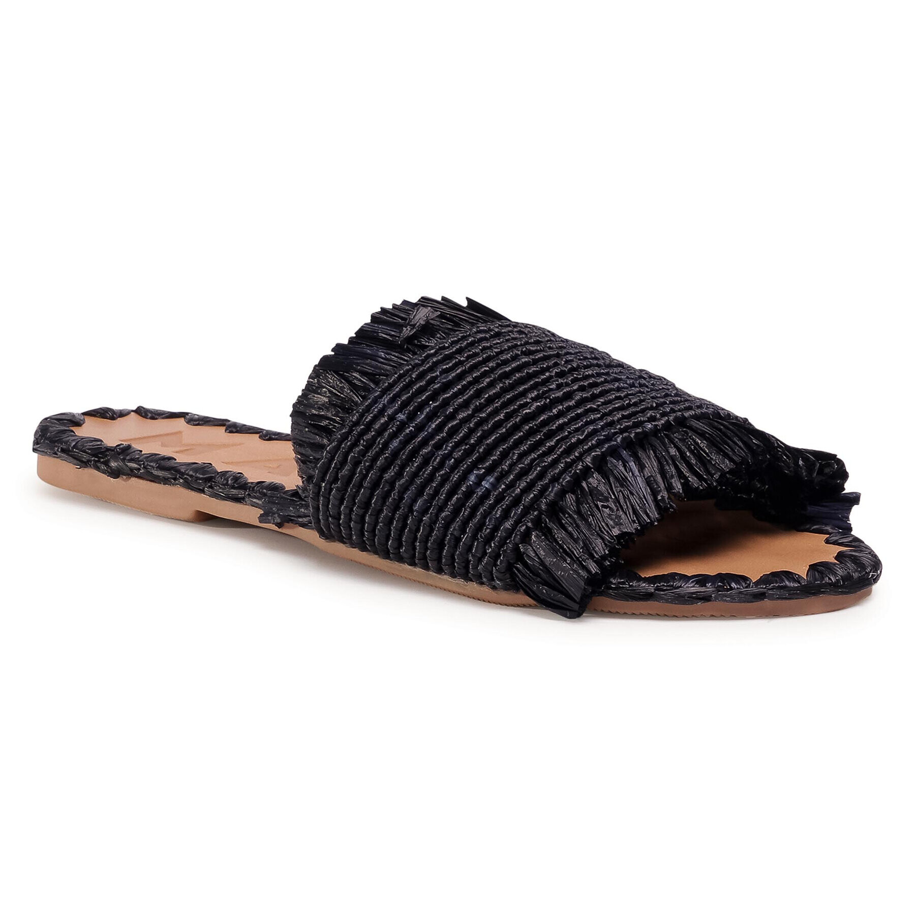 Manebi Чехли Leather Sandals S 1.6 Y0 Черен - Pepit.bg