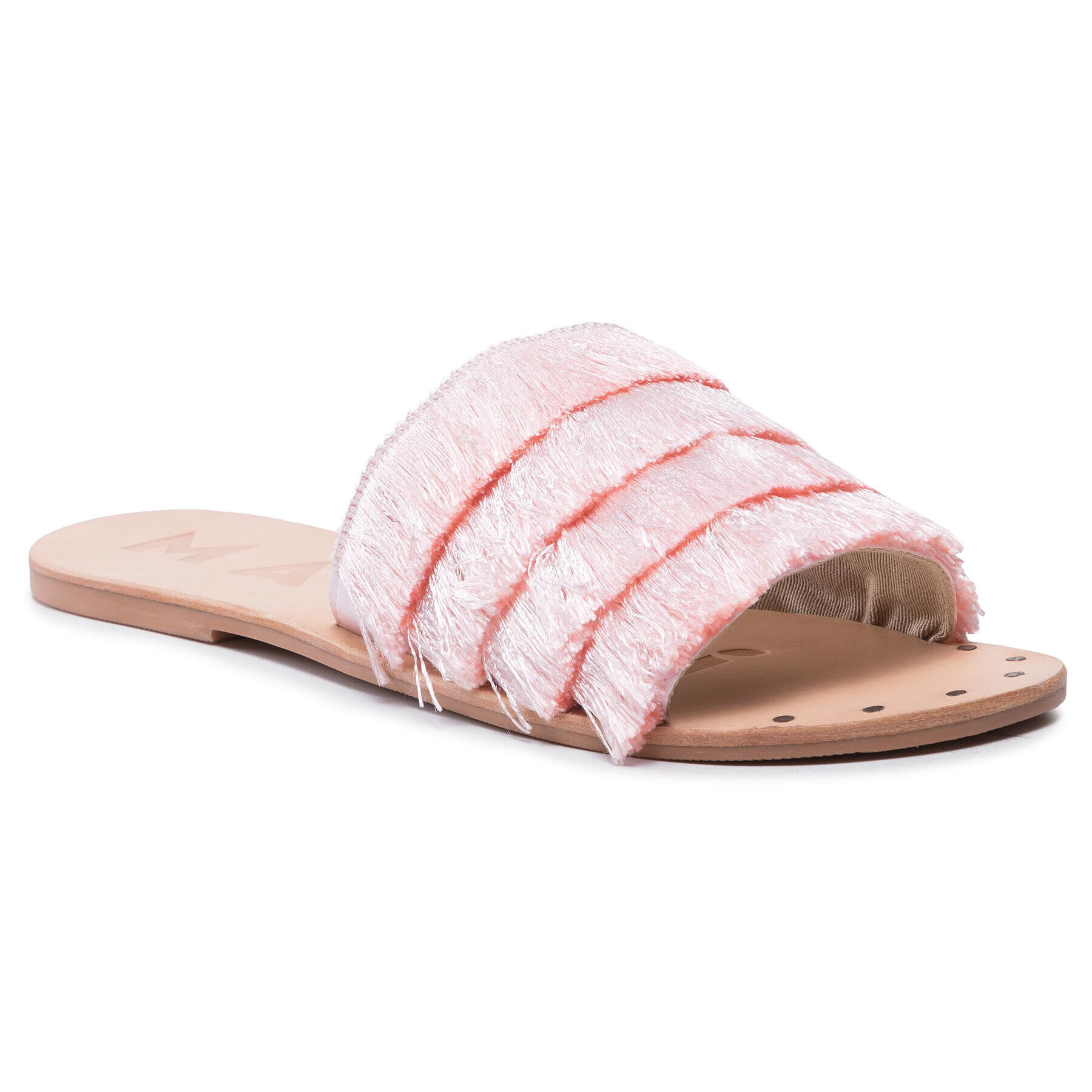 Manebi Чехли Leather Sandals S 2.4 Y0 Розов - Pepit.bg