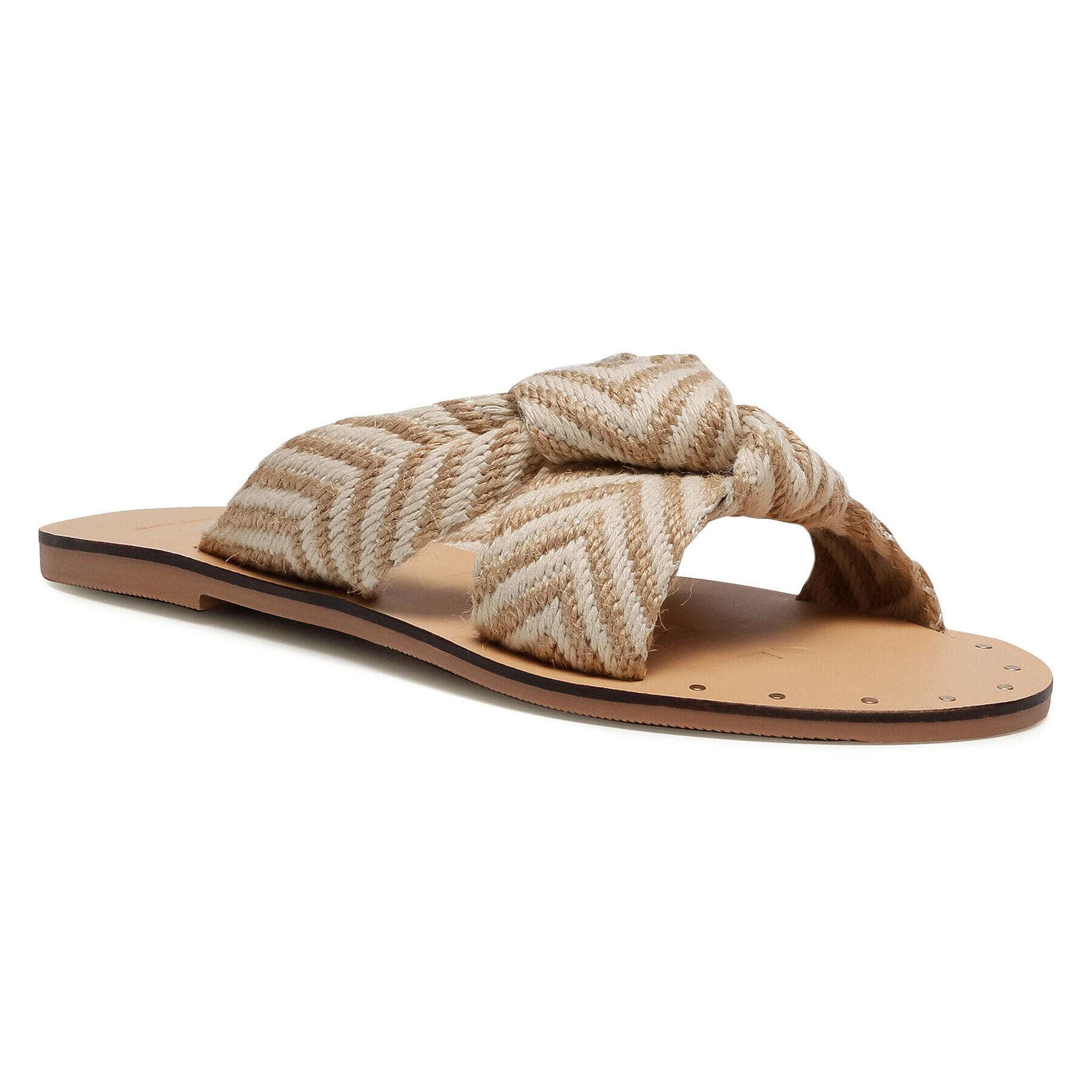 Manebi Чехли Leather Sandals S 3.0 Y0 Бежов - Pepit.bg