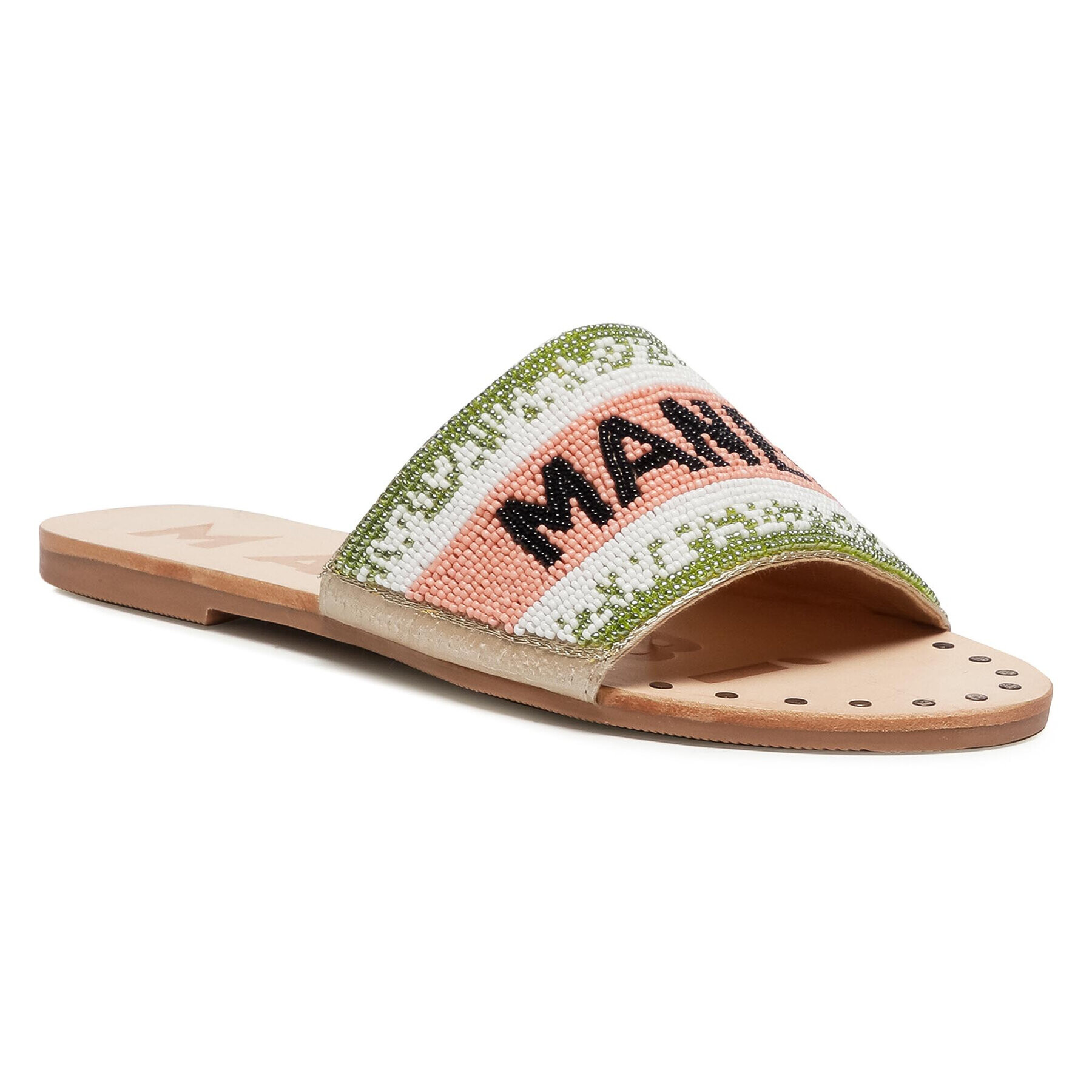 Manebi Чехли Leather Sandals S 3.8 Y0 Цветен - Pepit.bg