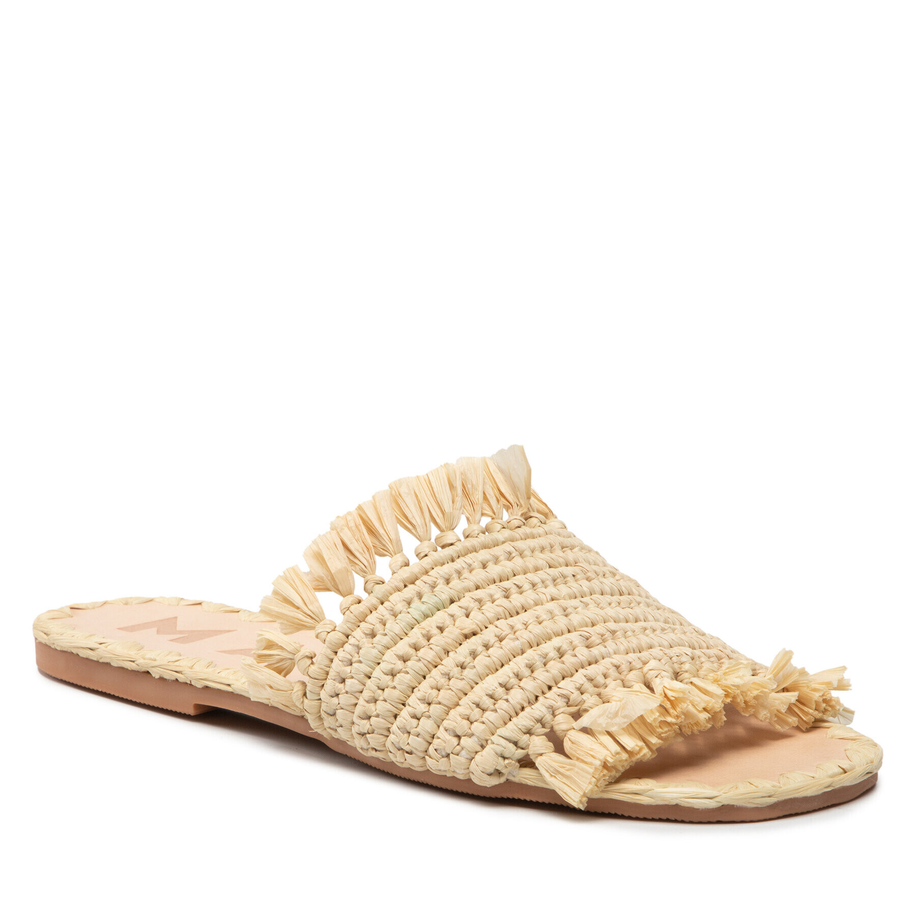 Manebi Чехли Leather Sandals S 4.6 Y0 Бежов - Pepit.bg