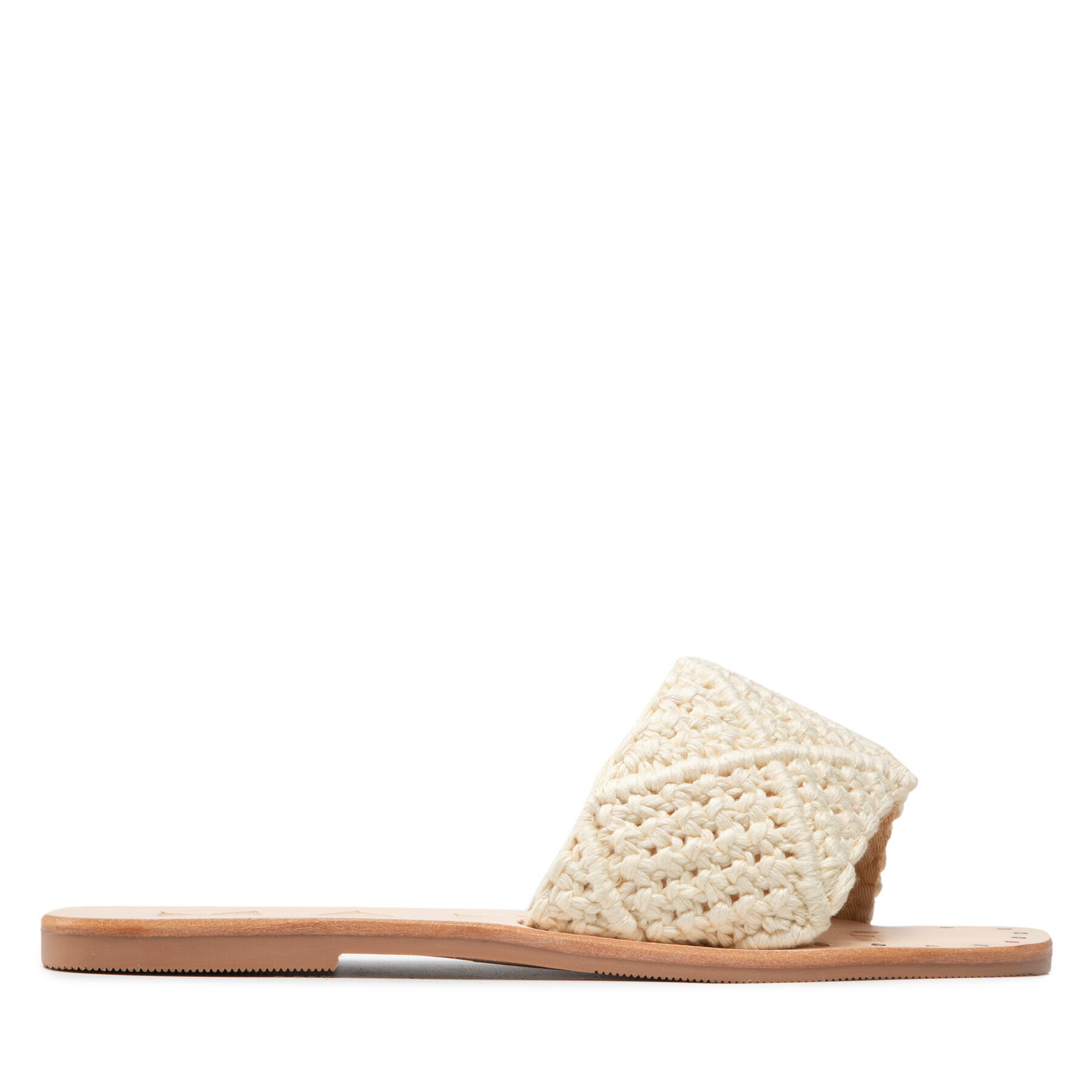 Manebi Чехли Leather Sandals S 6.9 Y0 Бежов - Pepit.bg