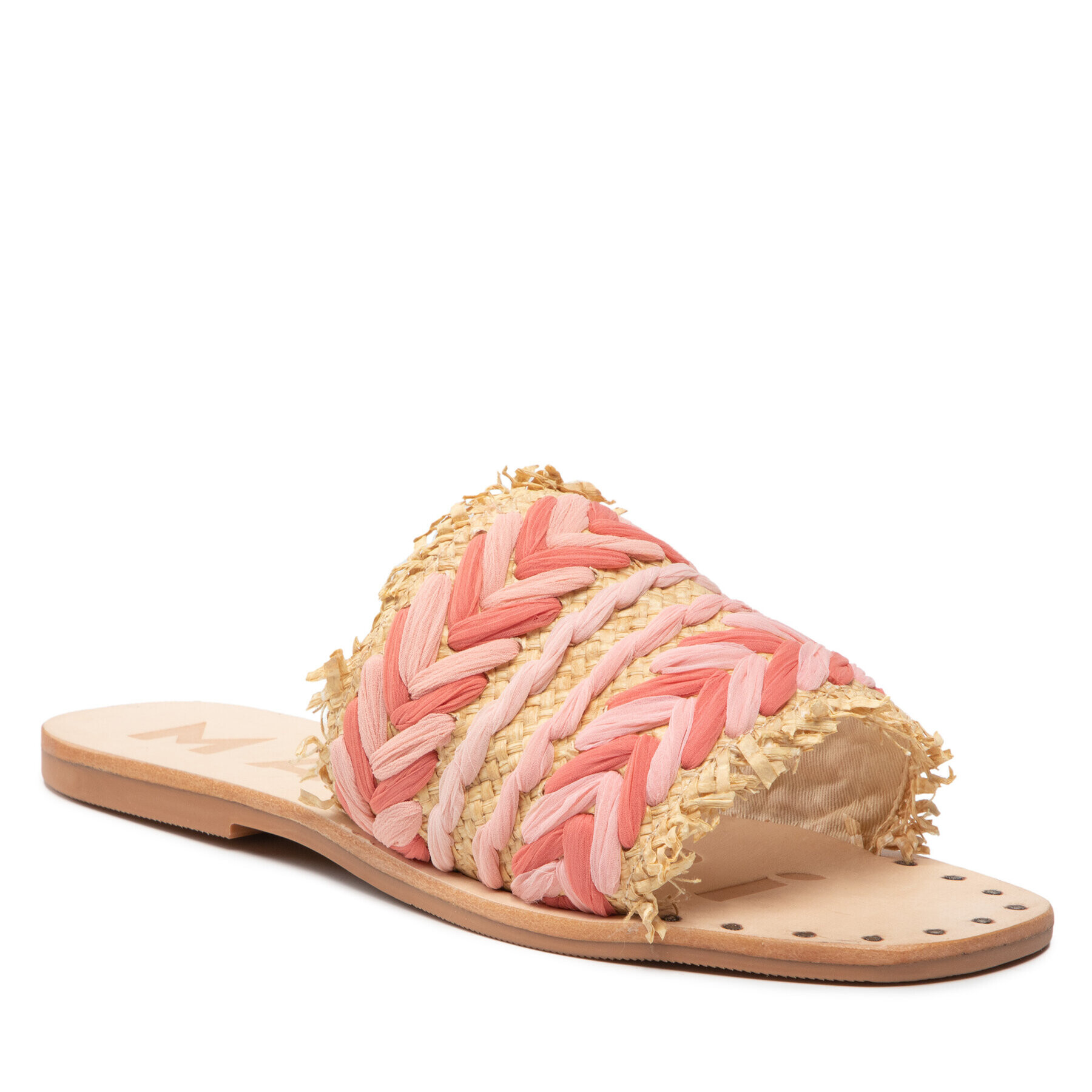 Manebi Чехли Leather Sandals S 8.3 Y0 Розов - Pepit.bg