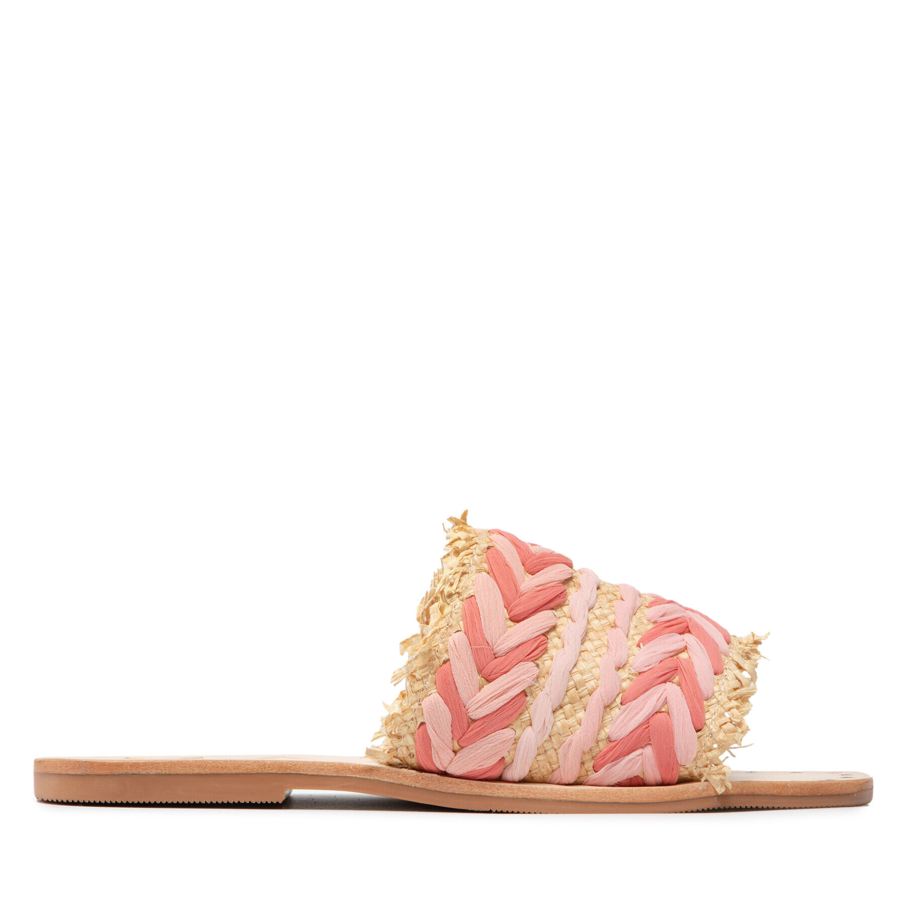 Manebi Чехли Leather Sandals S 8.3 Y0 Розов - Pepit.bg