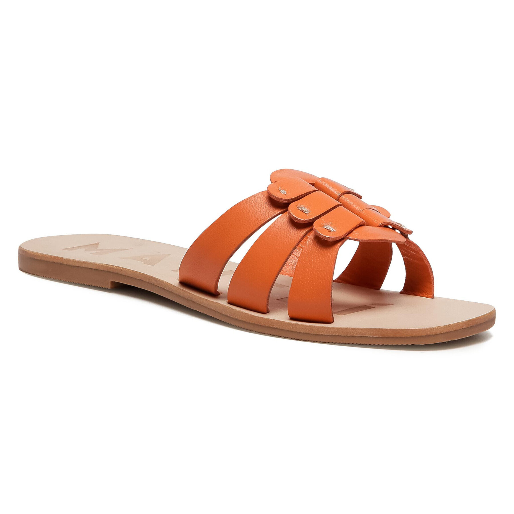 Manebi Чехли Sandals S 5.3 Y0 Оранжев - Pepit.bg