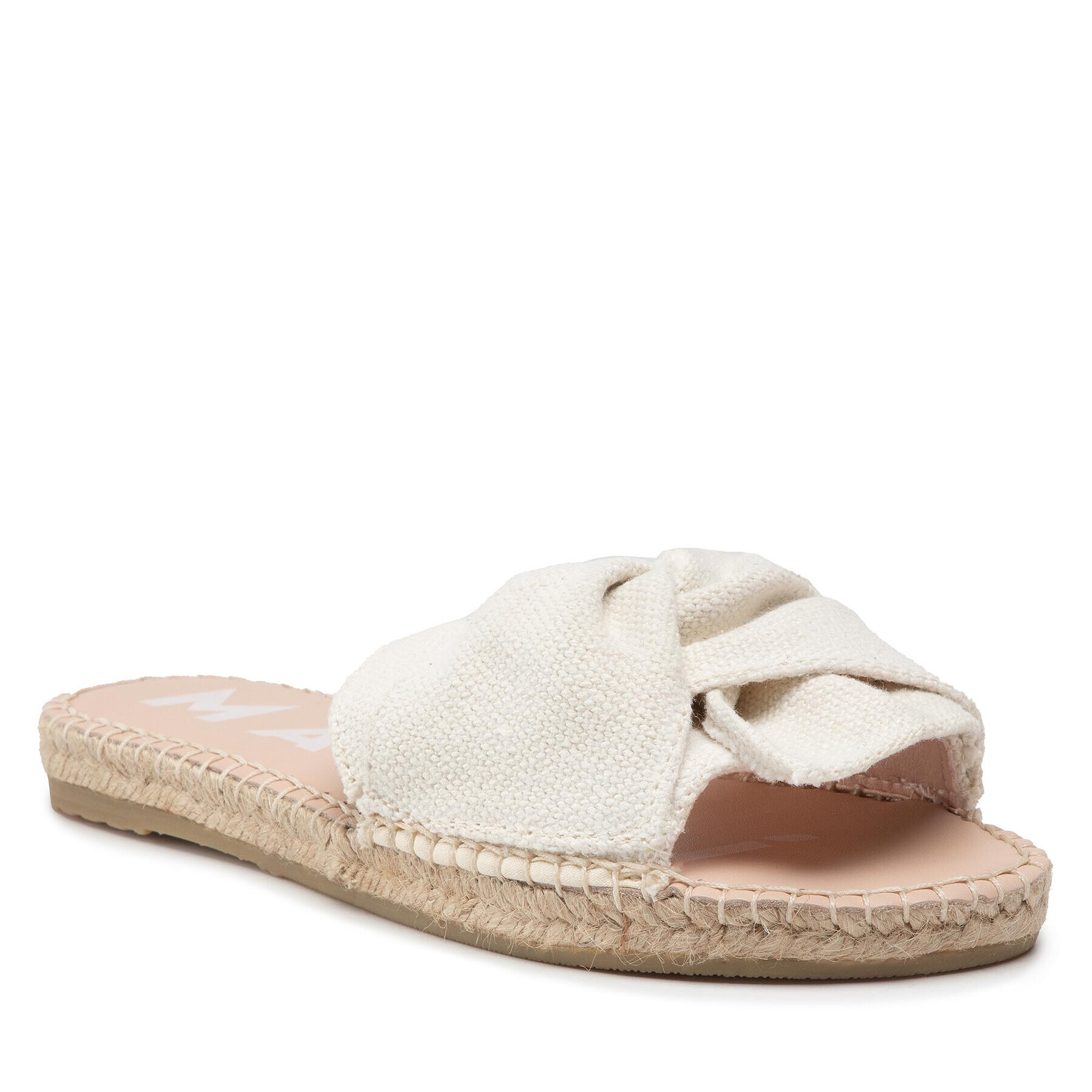 Manebi Чехли Sandals With Knot O 7.0 Jk Бял - Pepit.bg