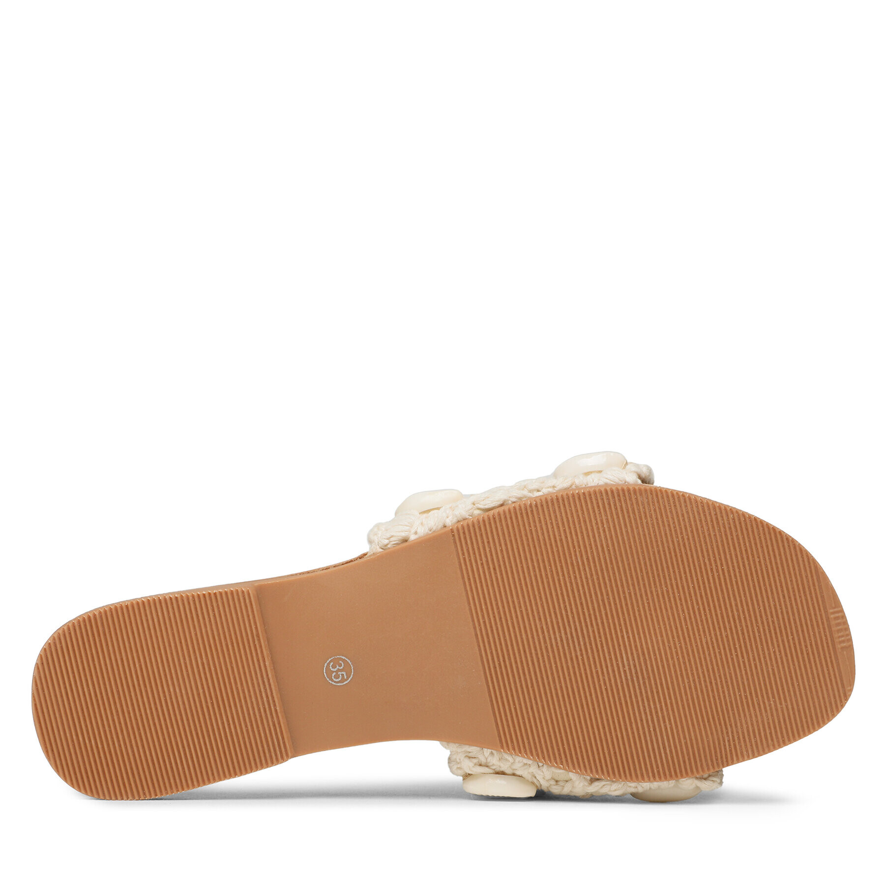 Manebi Чехли Sandals S 2.8 Y0 Екрю - Pepit.bg
