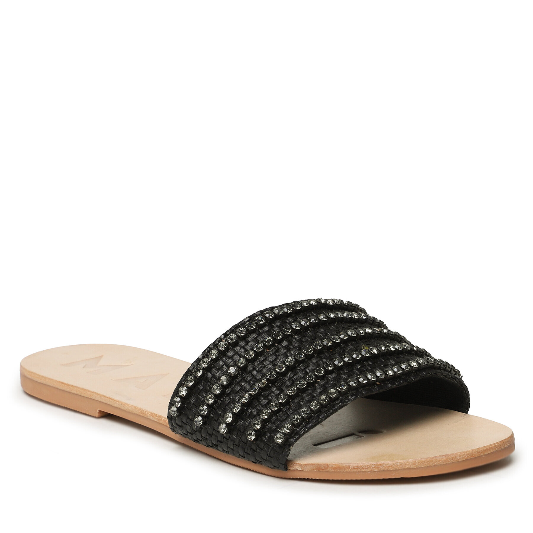 Manebi Чехли Sandals T 7.1 Y0 Черен - Pepit.bg
