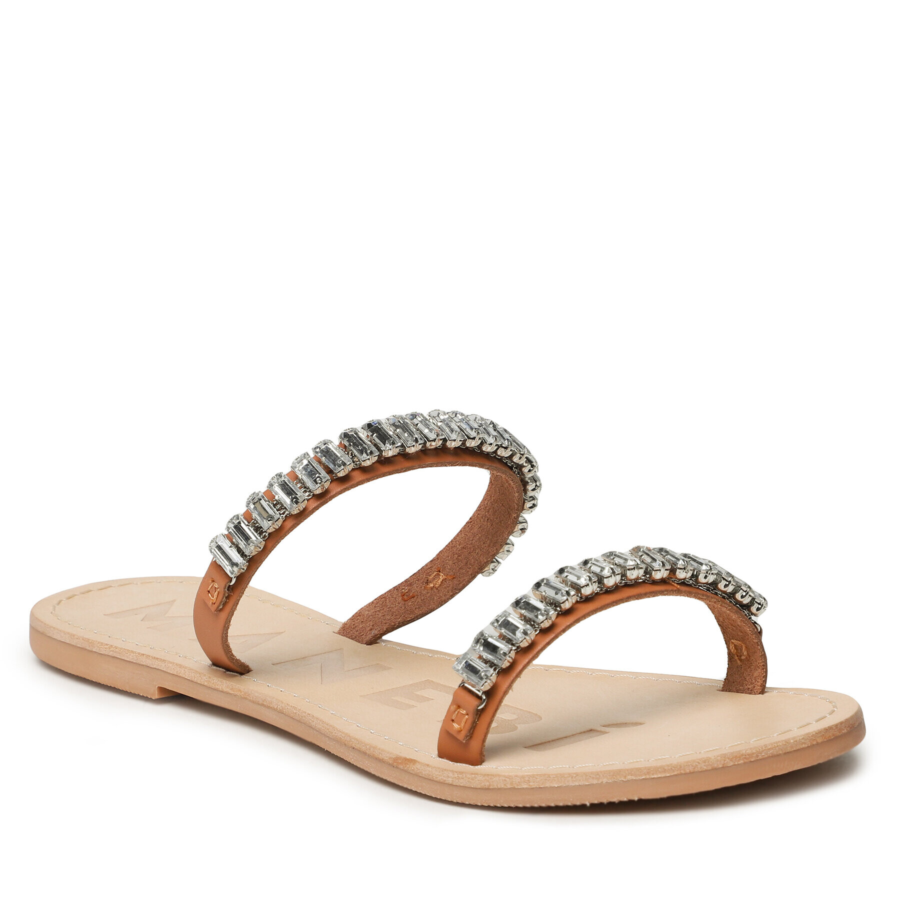 Manebi Чехли Sandals U 9.4 Y0 Кафяв - Pepit.bg