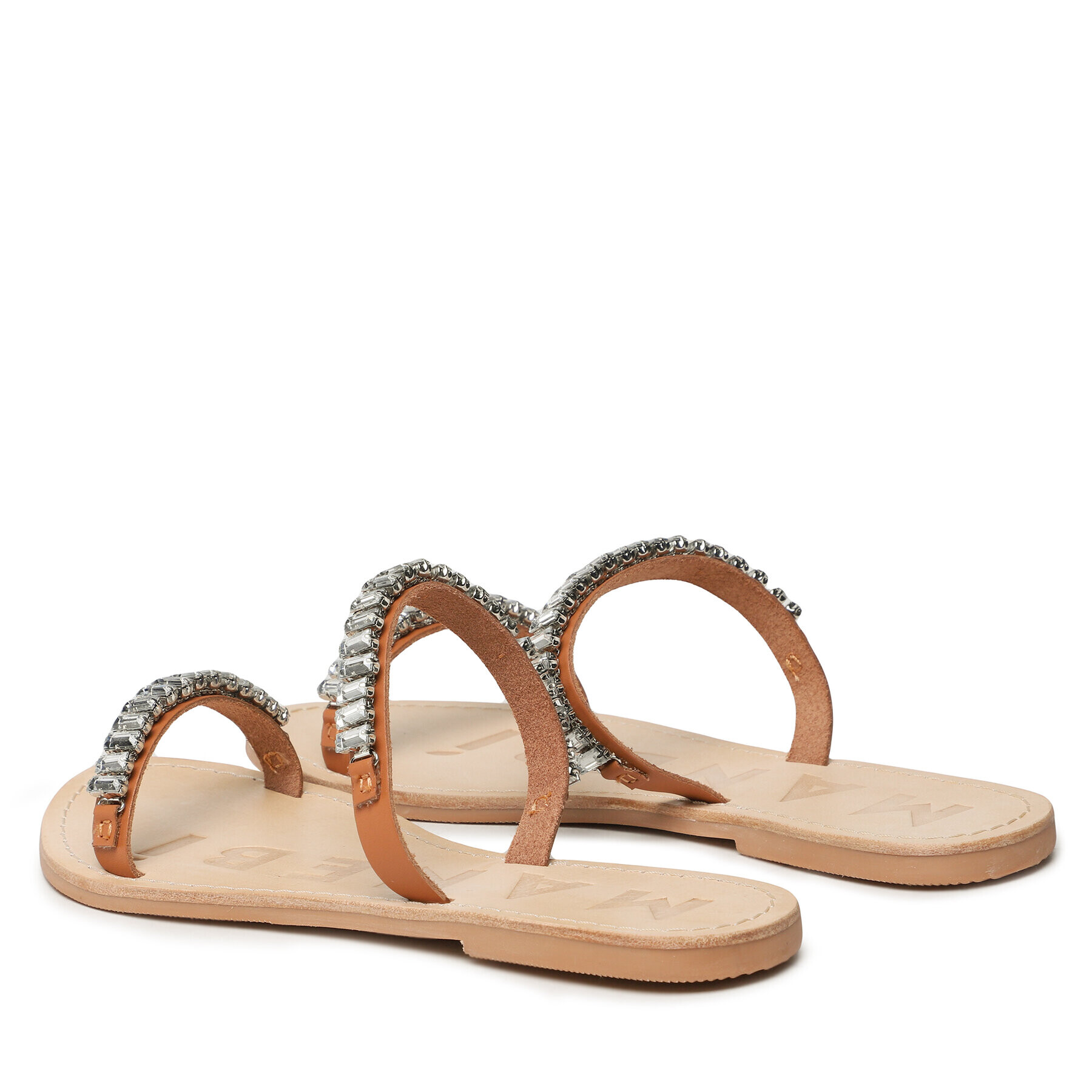 Manebi Чехли Sandals U 9.4 Y0 Кафяв - Pepit.bg