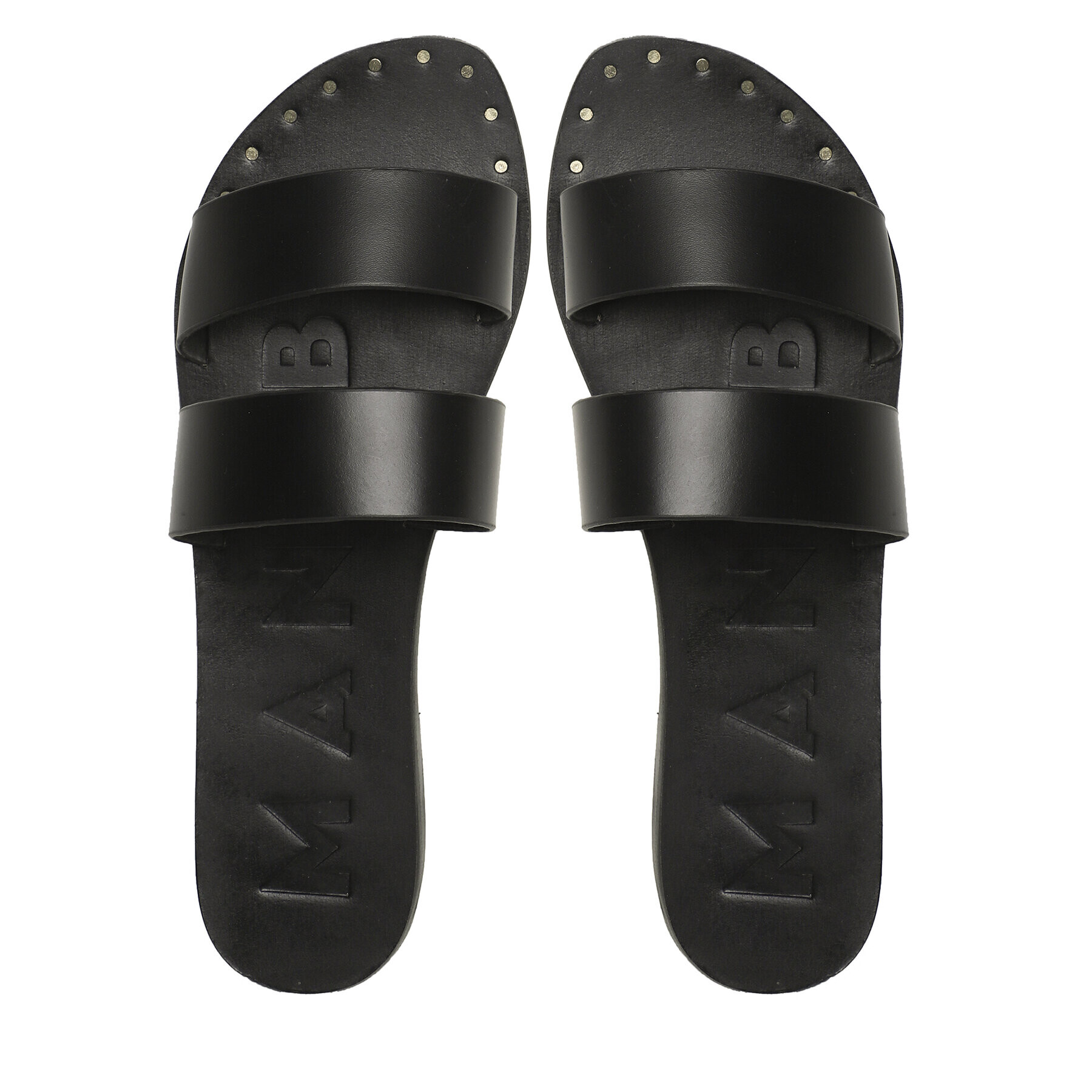 Manebi Чехли Sandals V 5.5 Y0 Черен - Pepit.bg