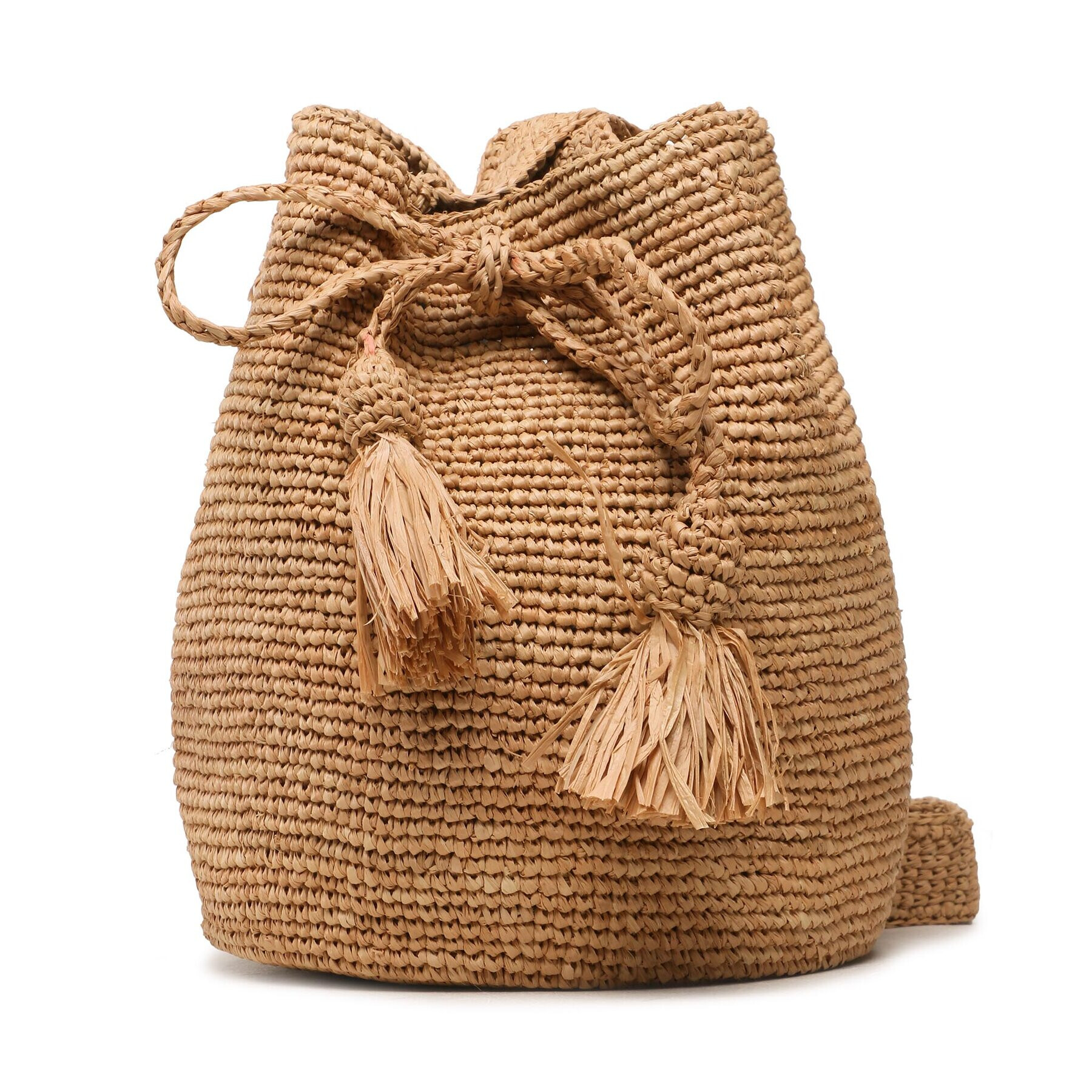 Manebi Дамска чанта Beach Bucket V 2.2 AE Бежов - Pepit.bg
