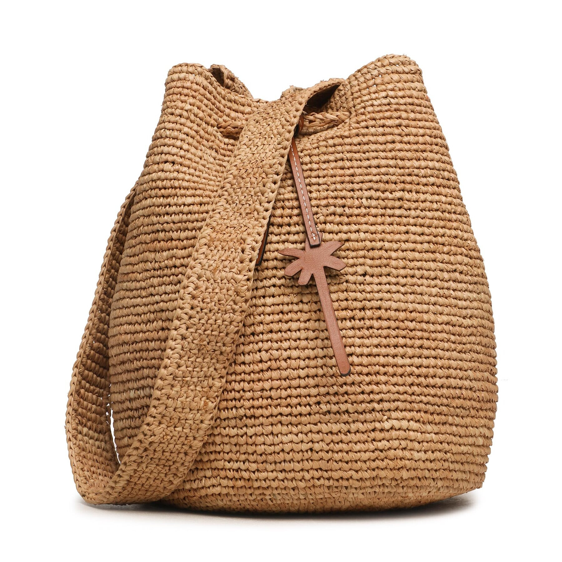 Manebi Дамска чанта Beach Bucket V 2.2 AE Бежов - Pepit.bg