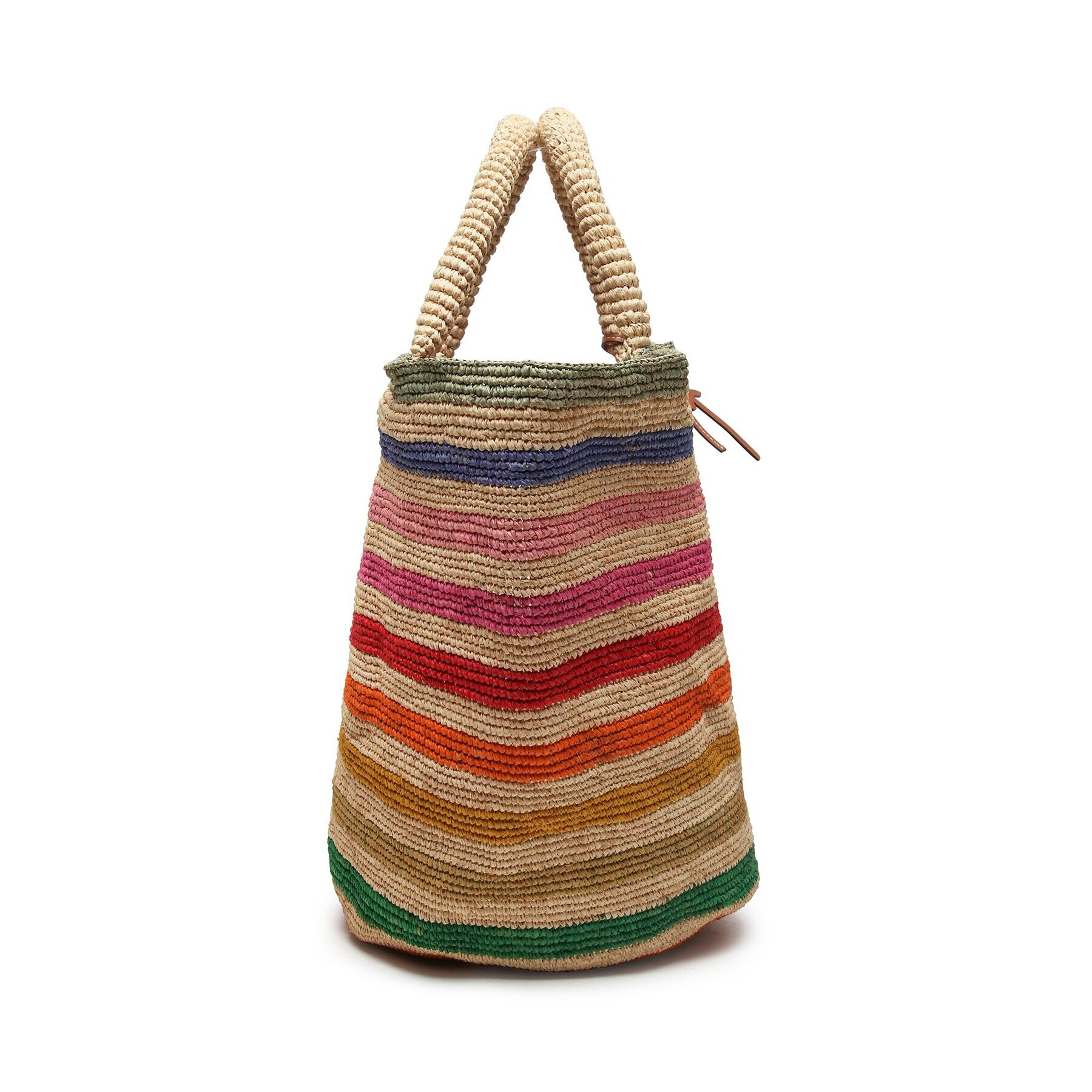 Manebi Дамска чанта Natural Raffia Summer Bag V 2.0 AD Бежов - Pepit.bg