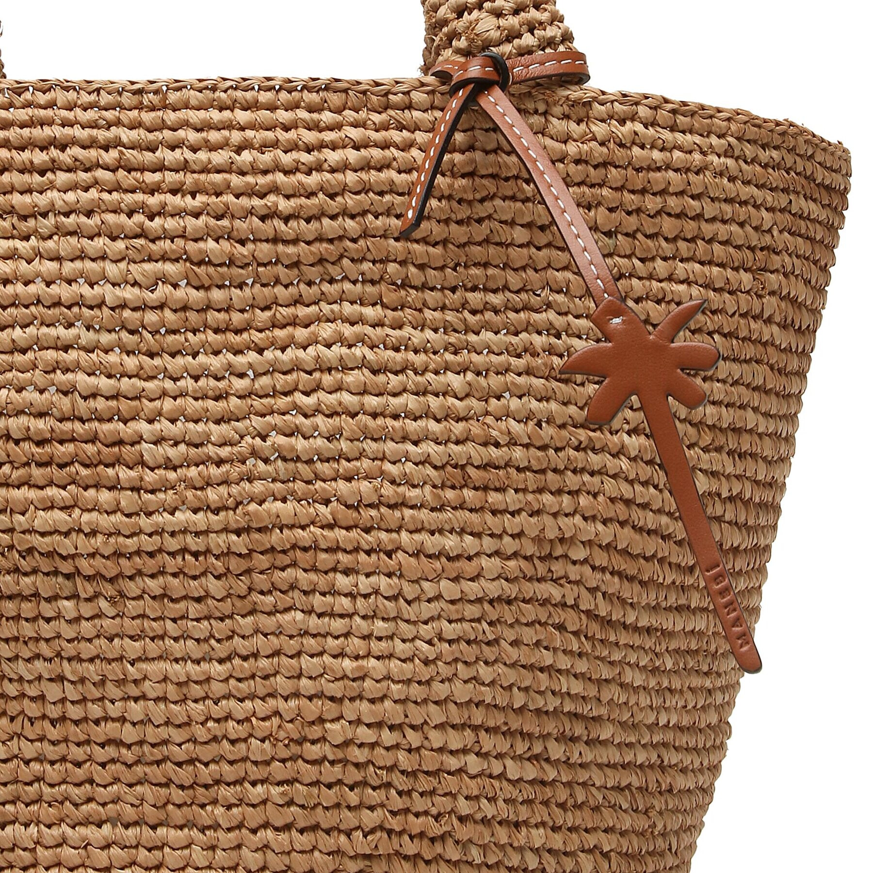 Manebi Дамска чанта Summer Bag Medium V 2.2 AN Кафяв - Pepit.bg